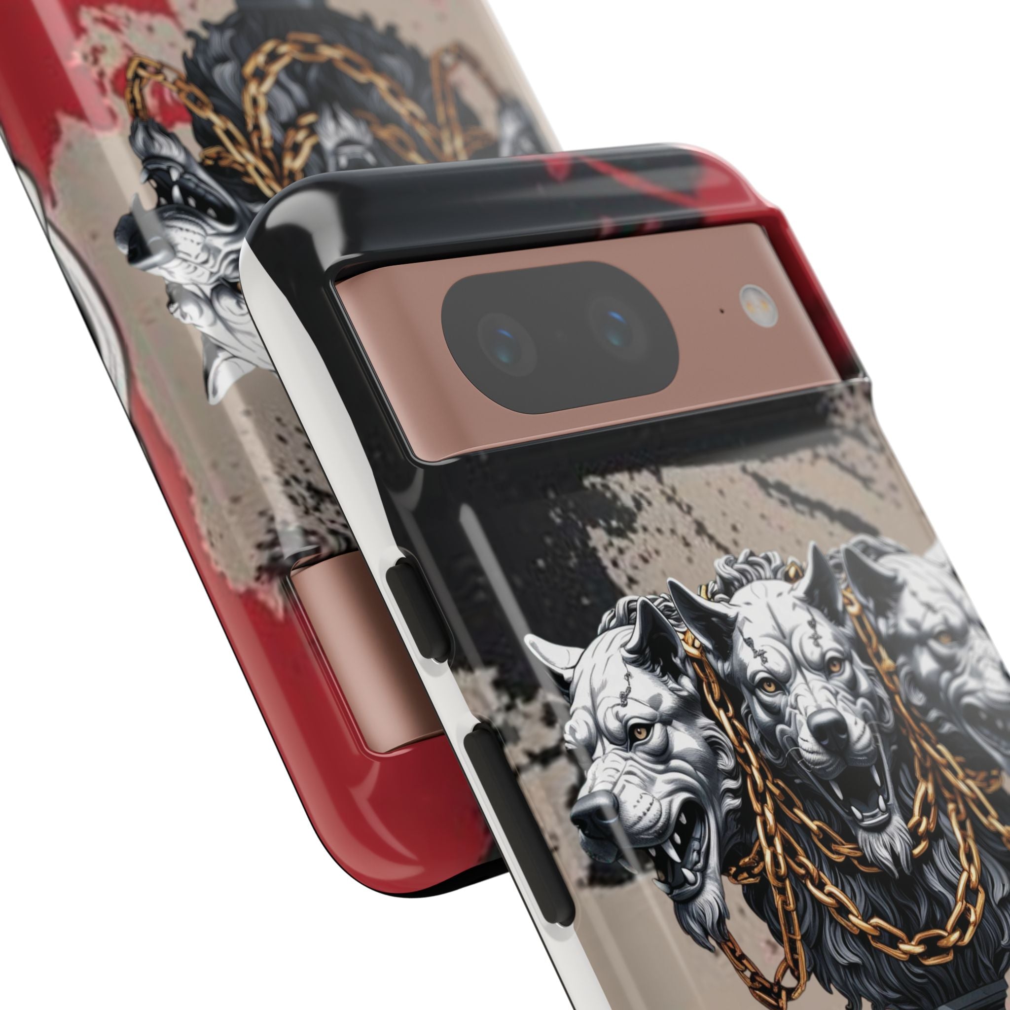 Bloody Cerberus Phone Case — Gothic 3-Headed Hellhound Phone Case
