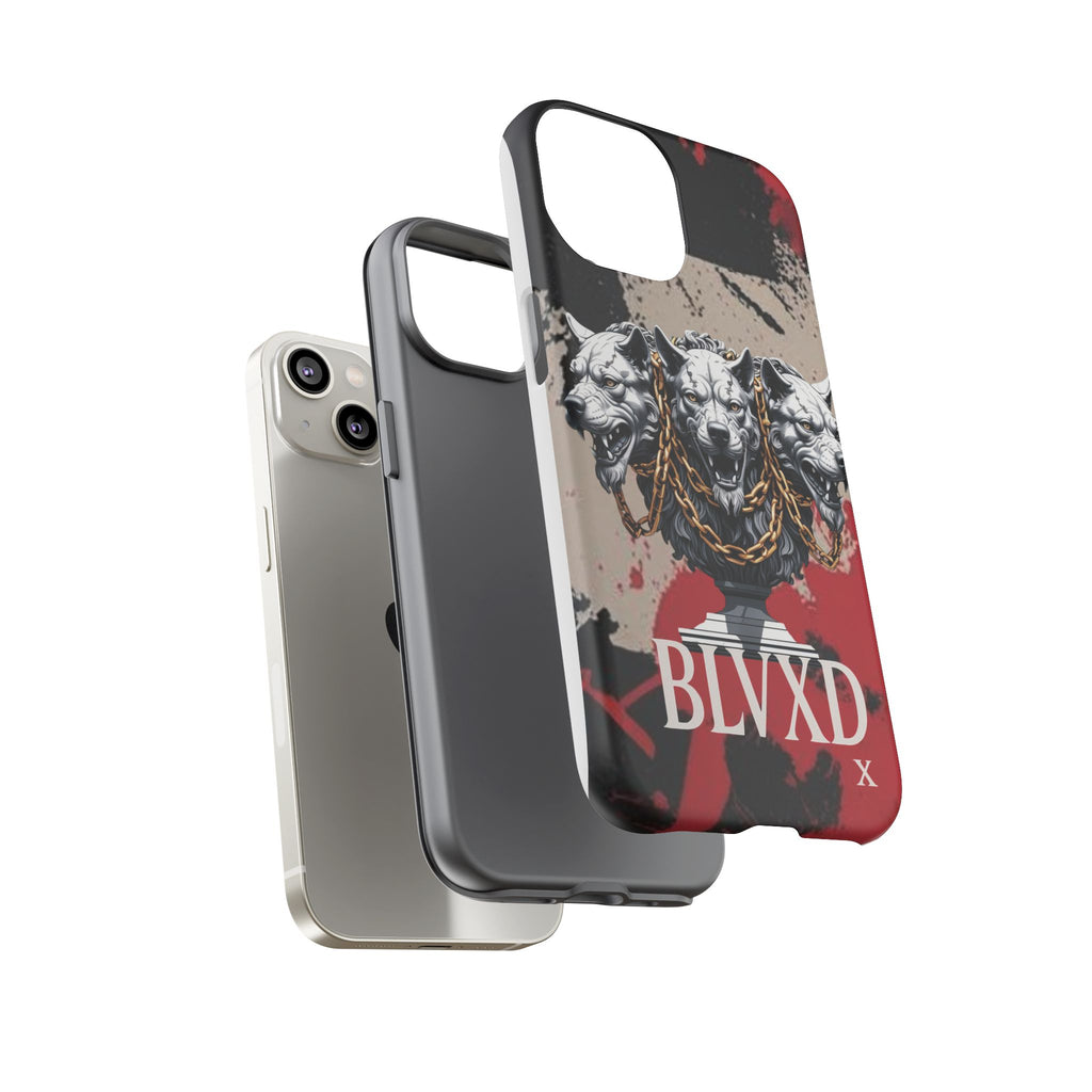 Bloody Cerberus Phone Case — Gothic 3-Headed Hellhound Phone Case
