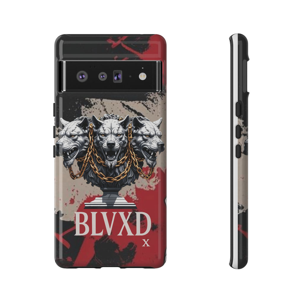 Bloody Cerberus Phone Case — Gothic 3-Headed Hellhound Phone Case