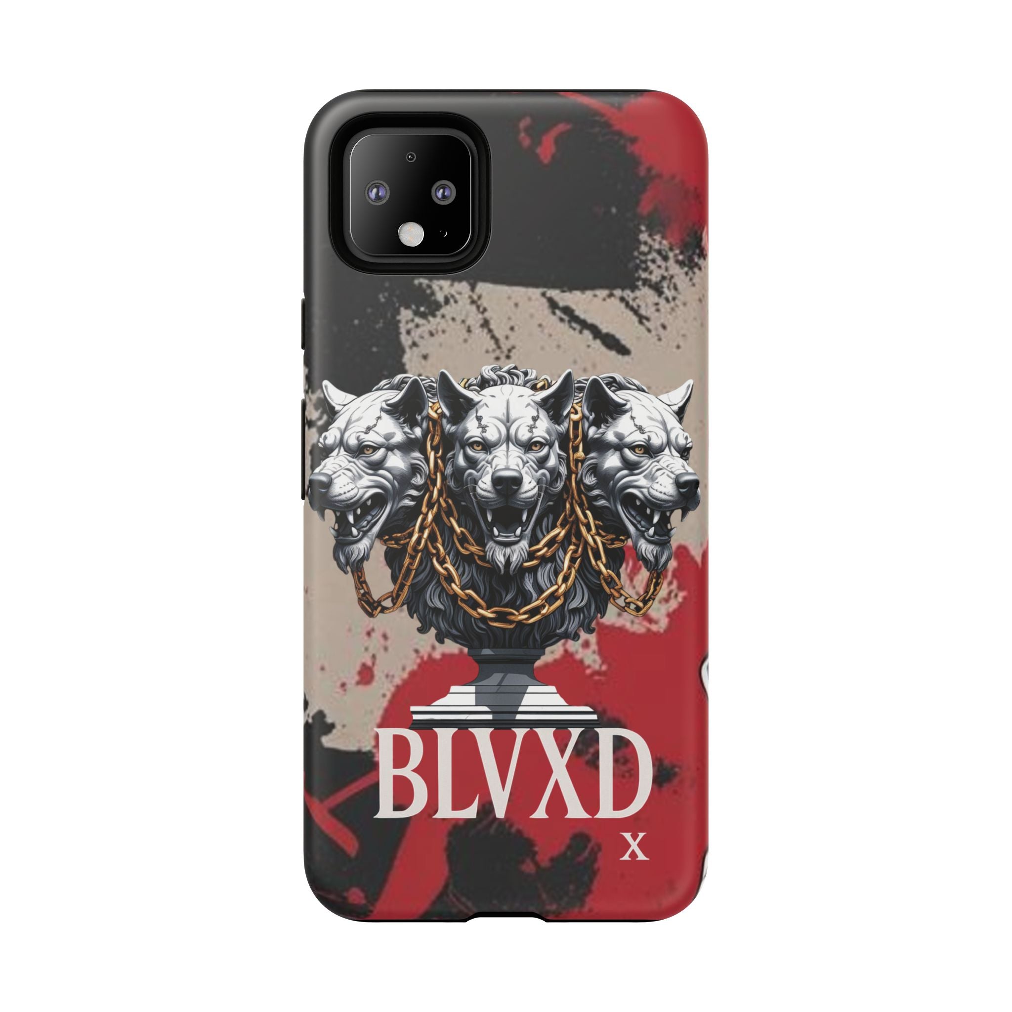 Bloody Cerberus Phone Case — Gothic 3-Headed Hellhound Phone Case