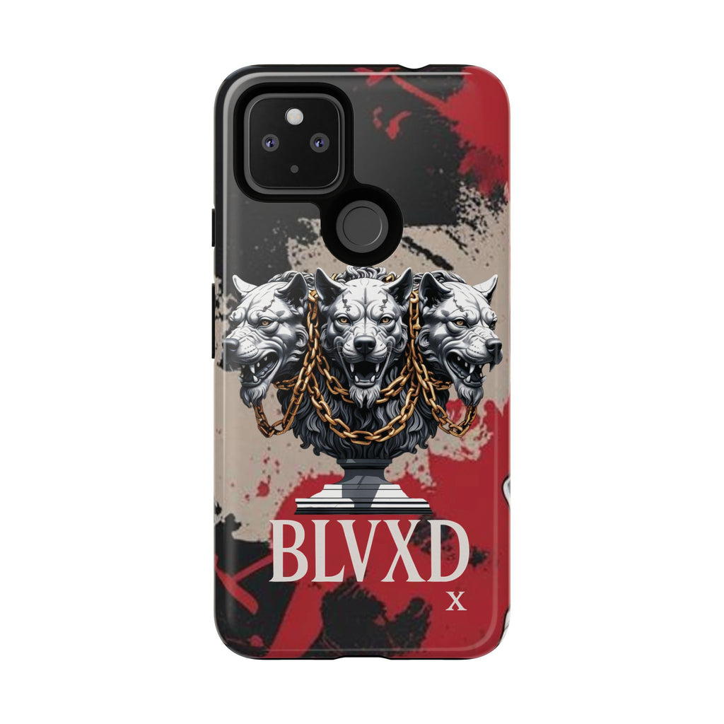 Bloody Cerberus Phone Case — Gothic 3-Headed Hellhound Phone Case
