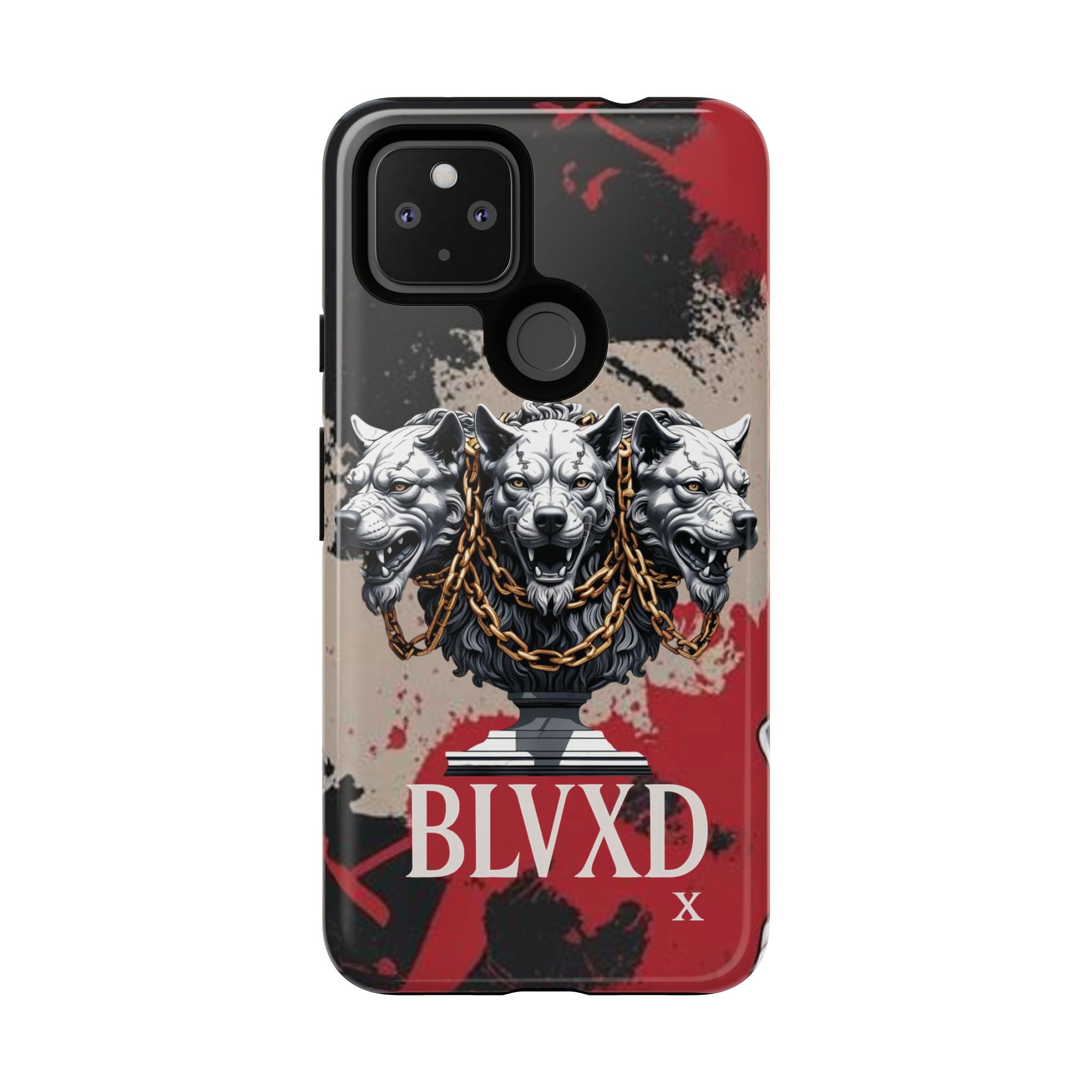 Bloody Cerberus Phone Case — Gothic 3-Headed Hellhound Phone Case