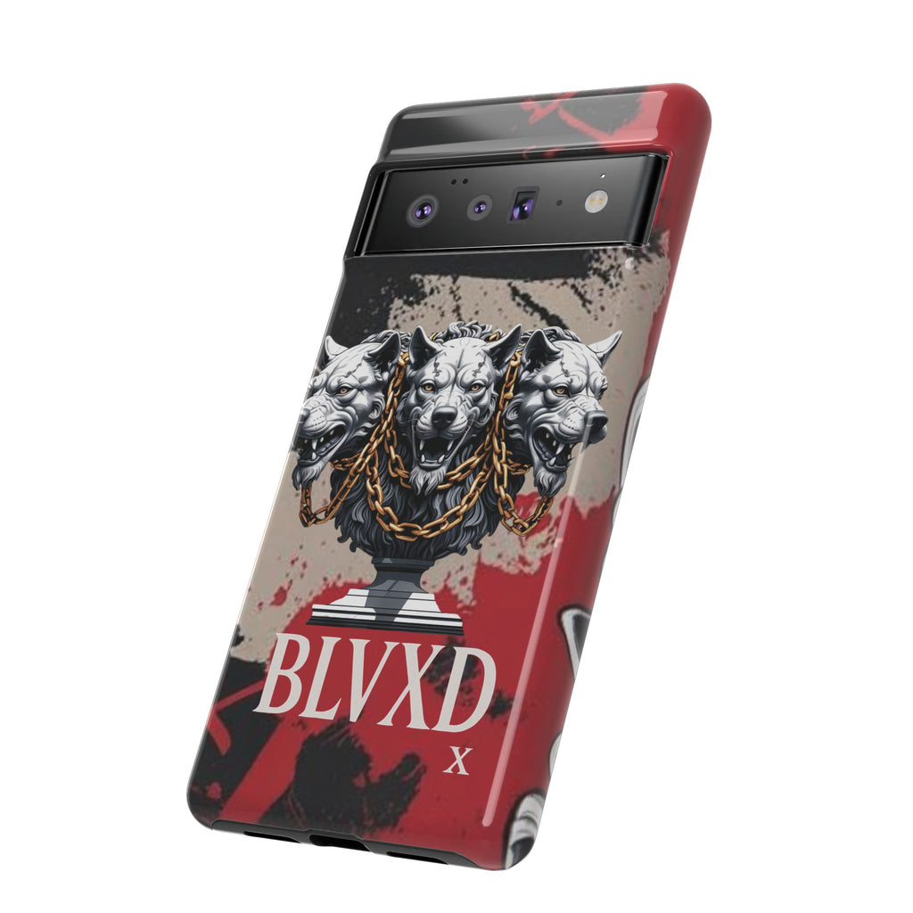 Bloody Cerberus Phone Case — Gothic 3-Headed Hellhound Phone Case
