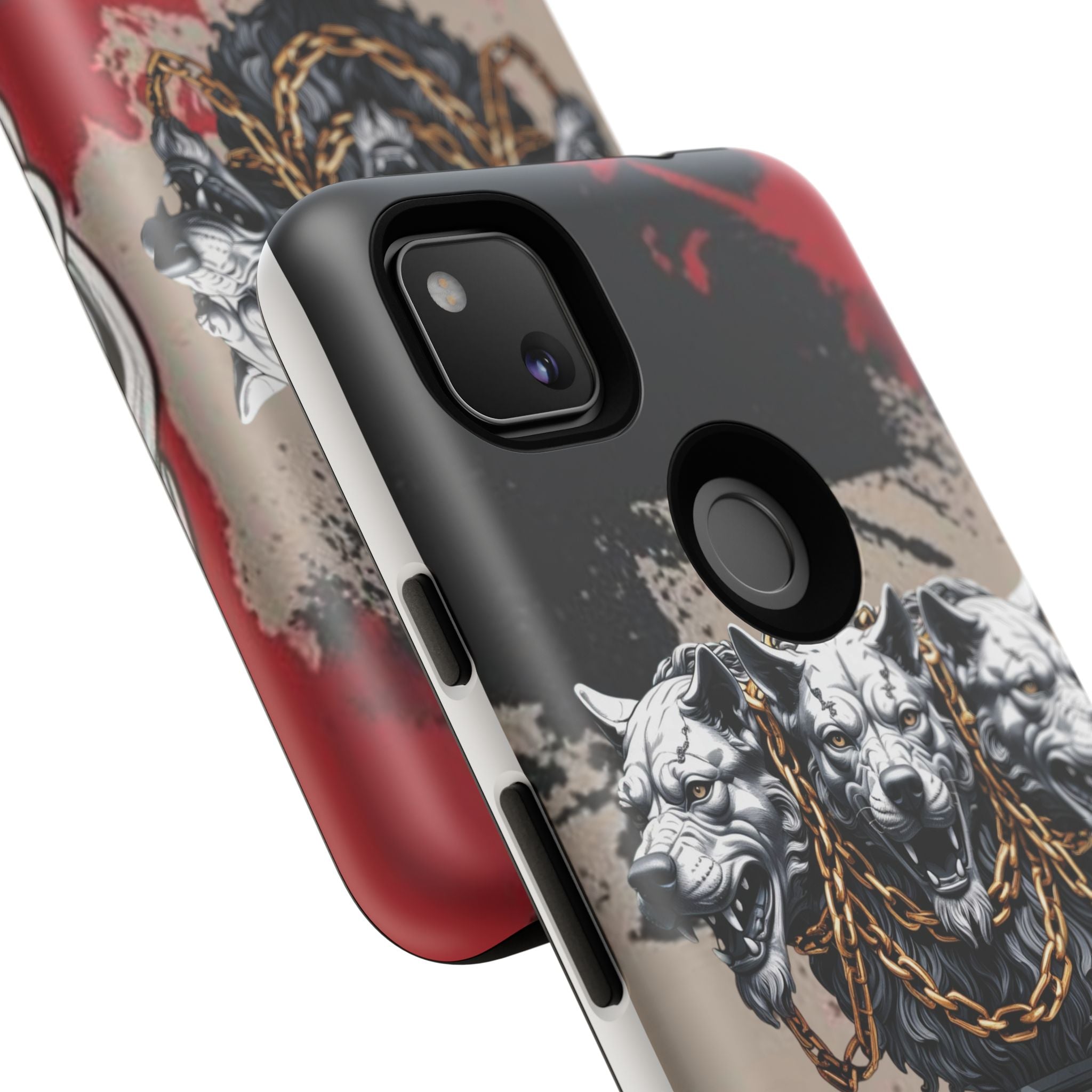 Bloody Cerberus Phone Case — Gothic 3-Headed Hellhound Phone Case