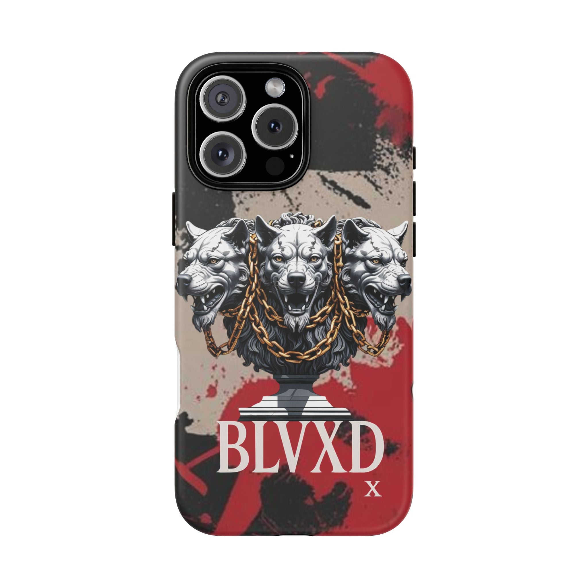 Bloody Cerberus Phone Case — Gothic 3-Headed Hellhound Phone Case