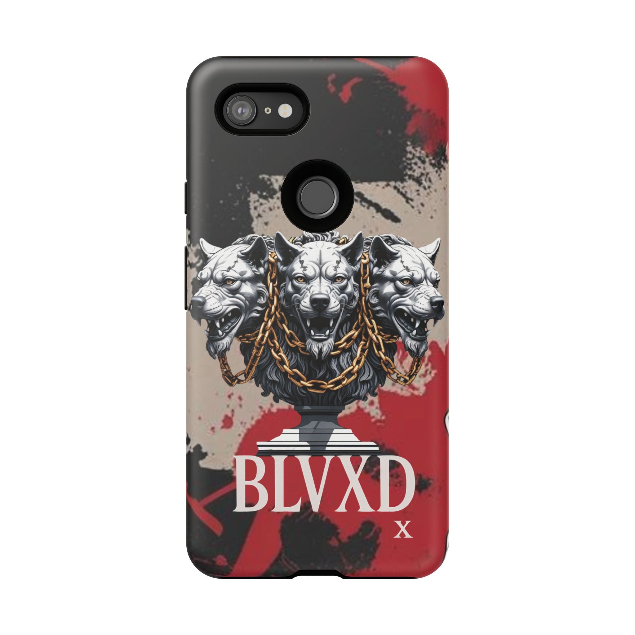 Bloody Cerberus Phone Case — Gothic 3-Headed Hellhound Phone Case