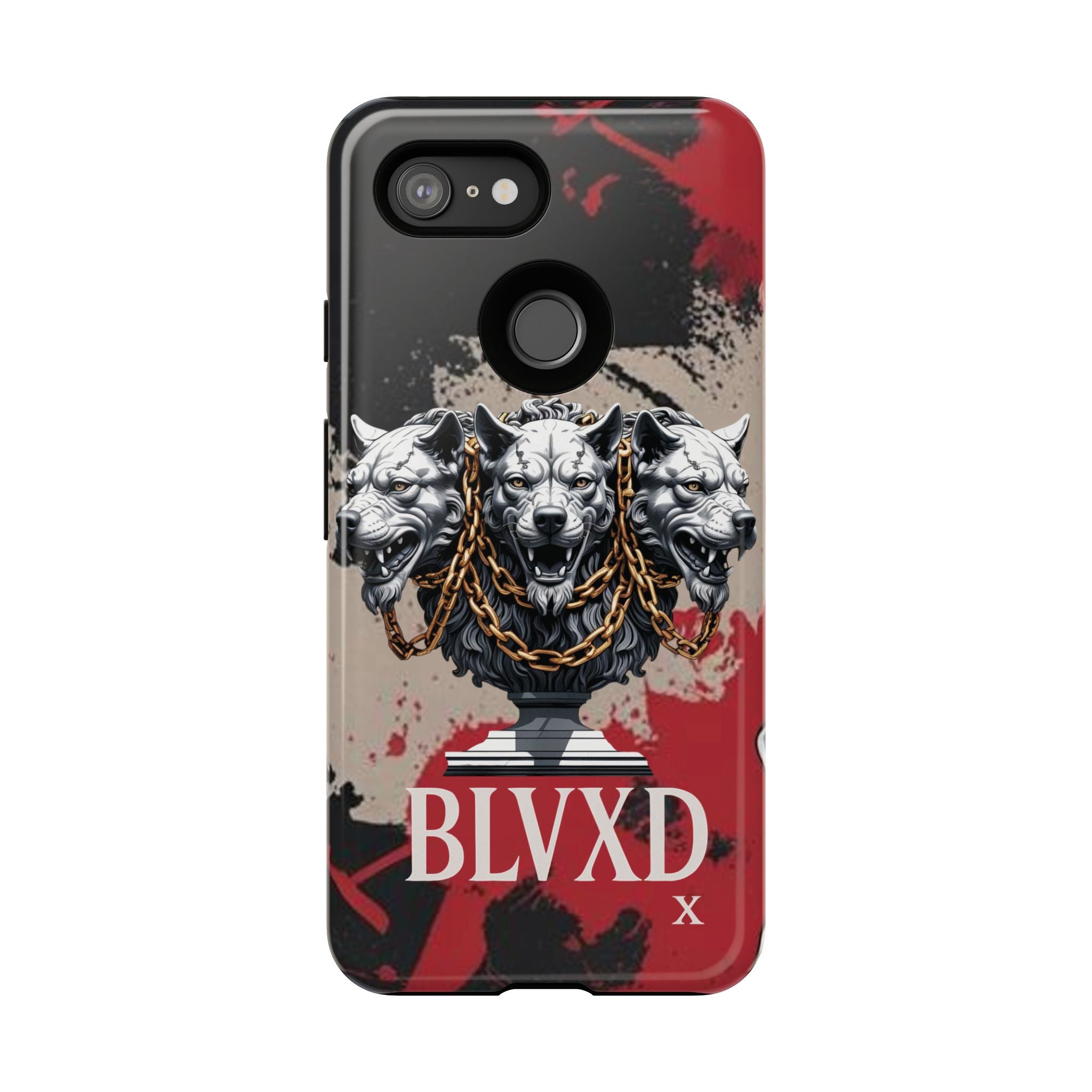 Bloody Cerberus Phone Case — Gothic 3-Headed Hellhound Phone Case