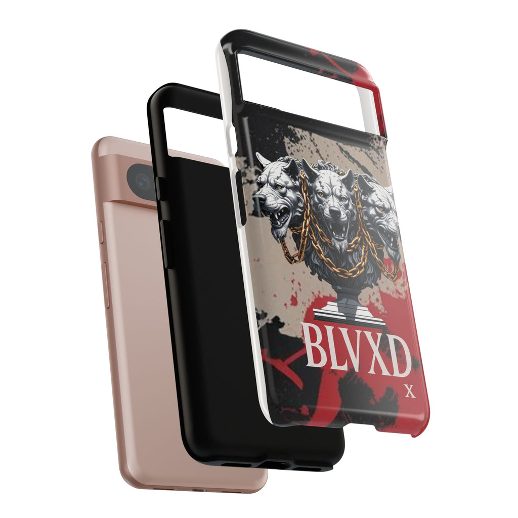 Bloody Cerberus Phone Case — Gothic 3-Headed Hellhound Phone Case