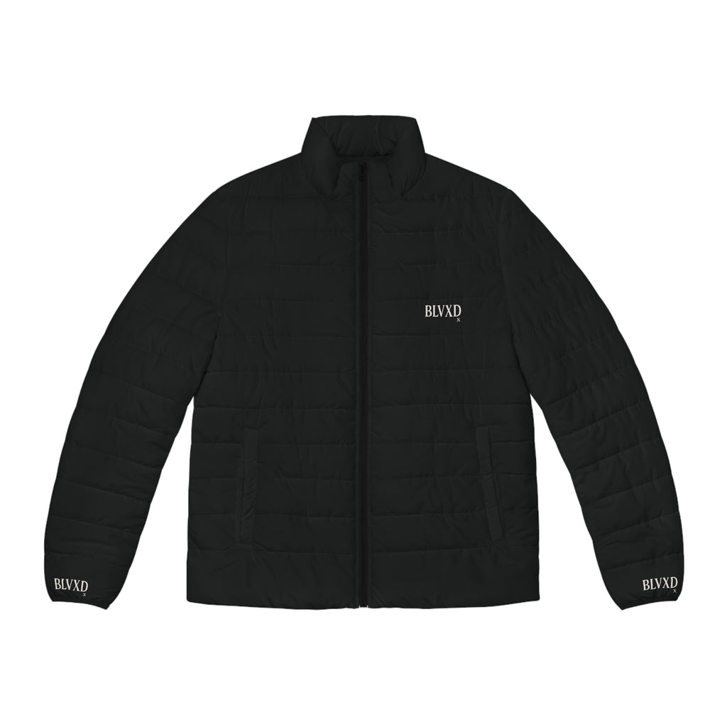 BLVXD Black Puffer Jacket Streetwear