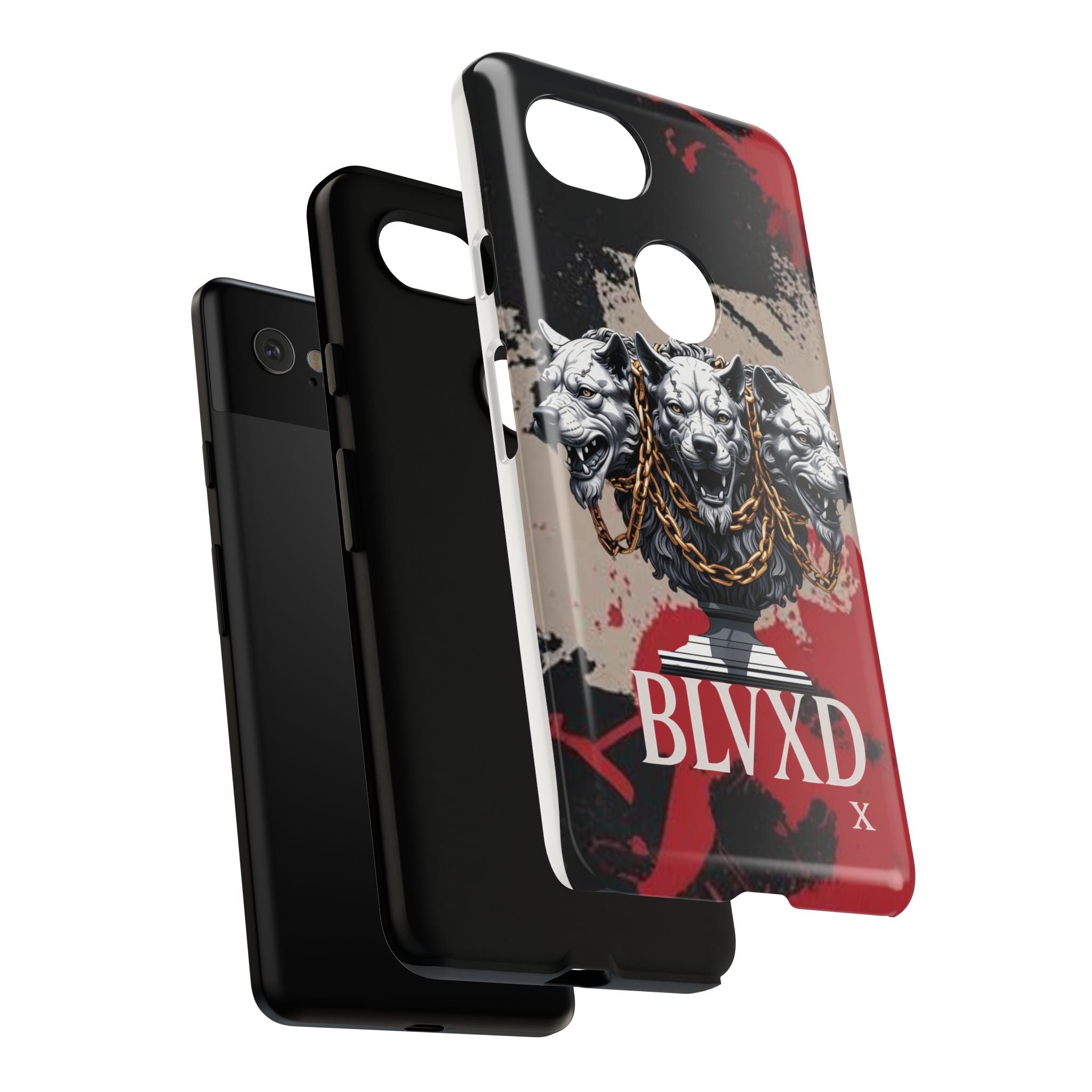 Bloody Cerberus Phone Case — Gothic 3-Headed Hellhound Phone Case