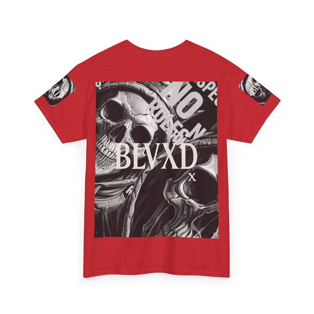 No Rules Skull T-Shirt  Gothic Streetwear Essential