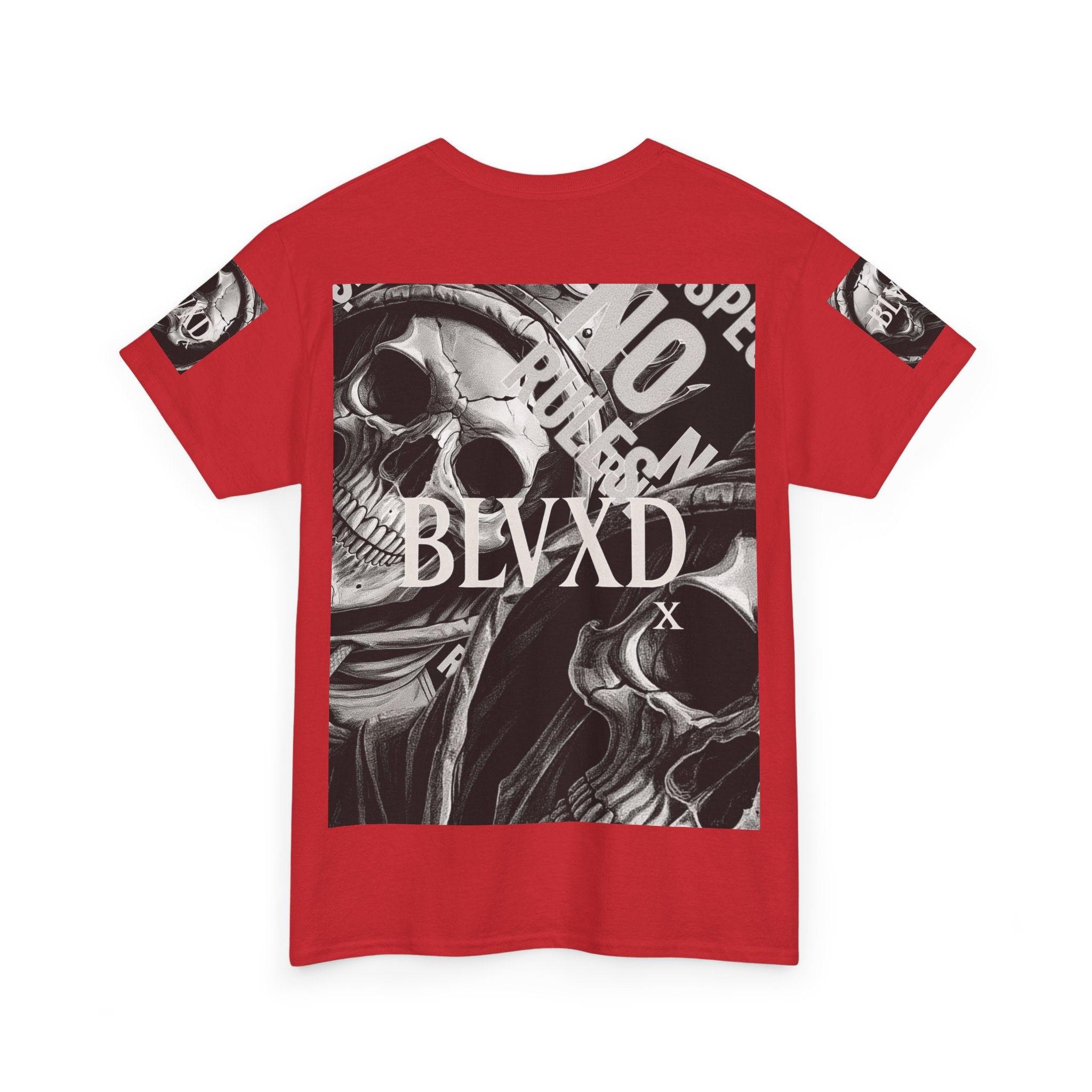 No Rules Skull T-Shirt  Gothic Streetwear Essential