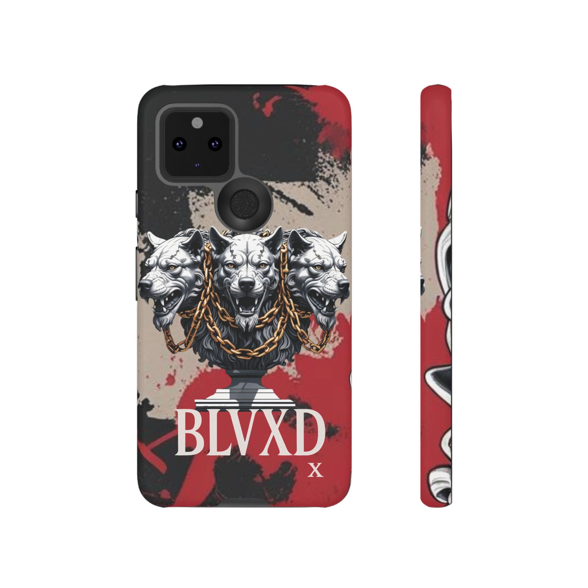 Bloody Cerberus Phone Case — Gothic 3-Headed Hellhound Phone Case