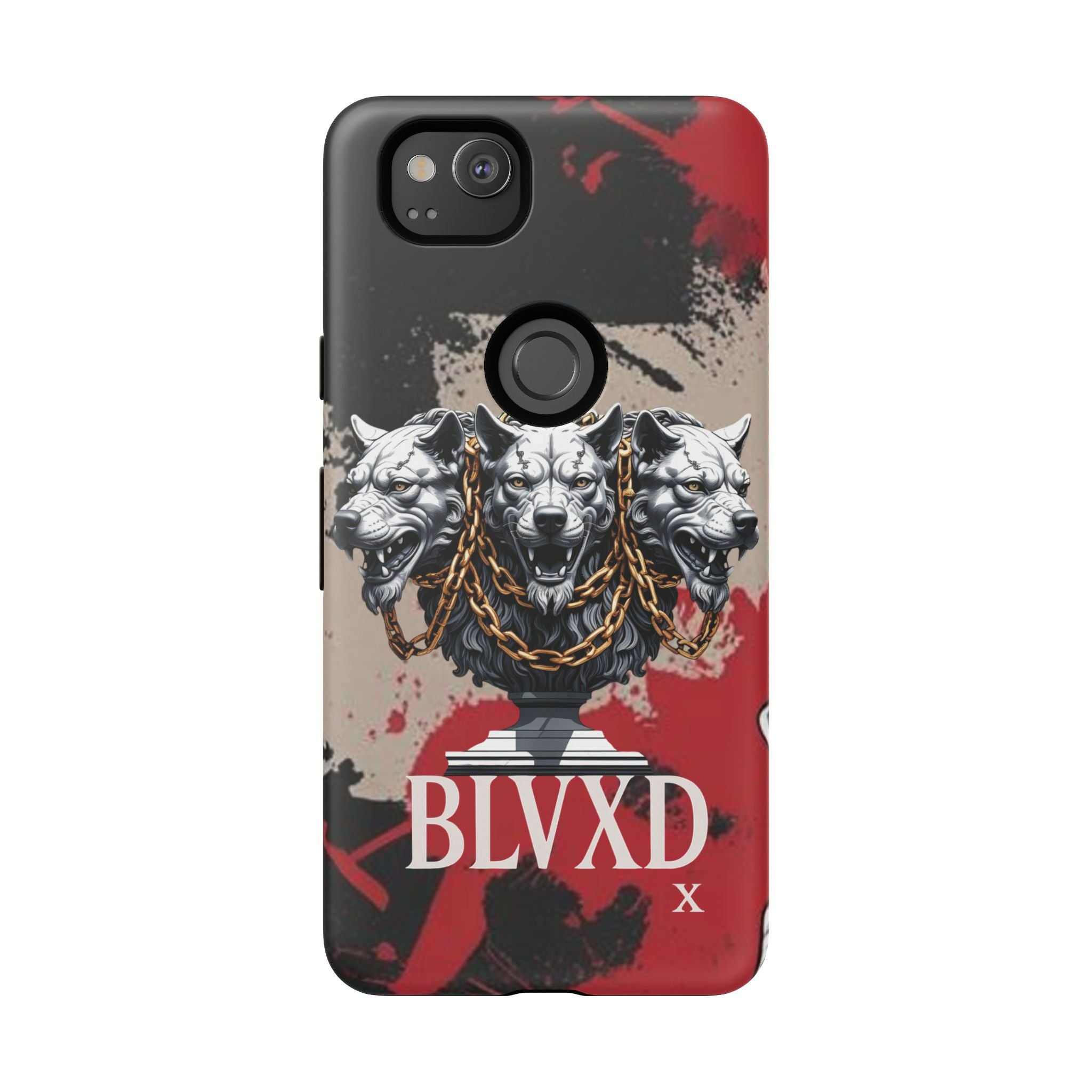 Bloody Cerberus Phone Case — Gothic 3-Headed Hellhound Phone Case