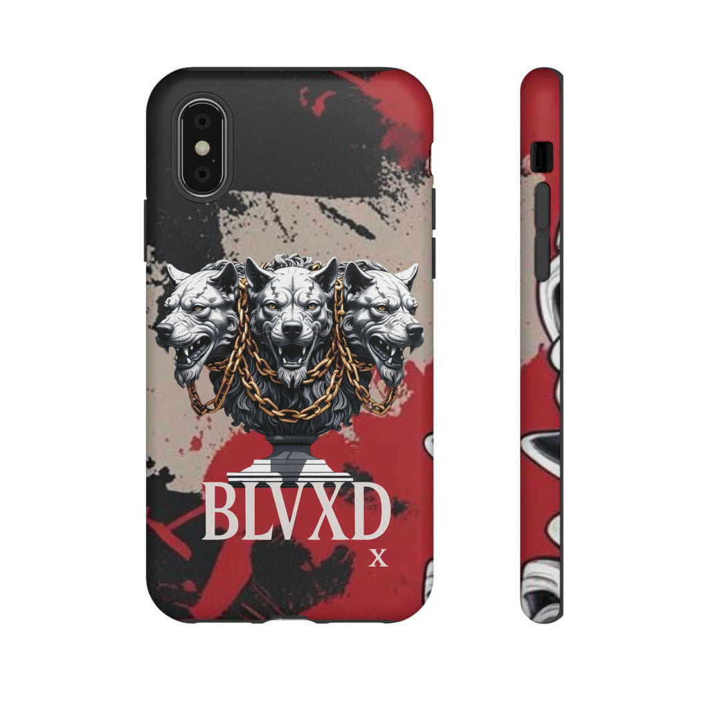 Bloody Cerberus Phone Case — Gothic 3-Headed Hellhound Phone Case