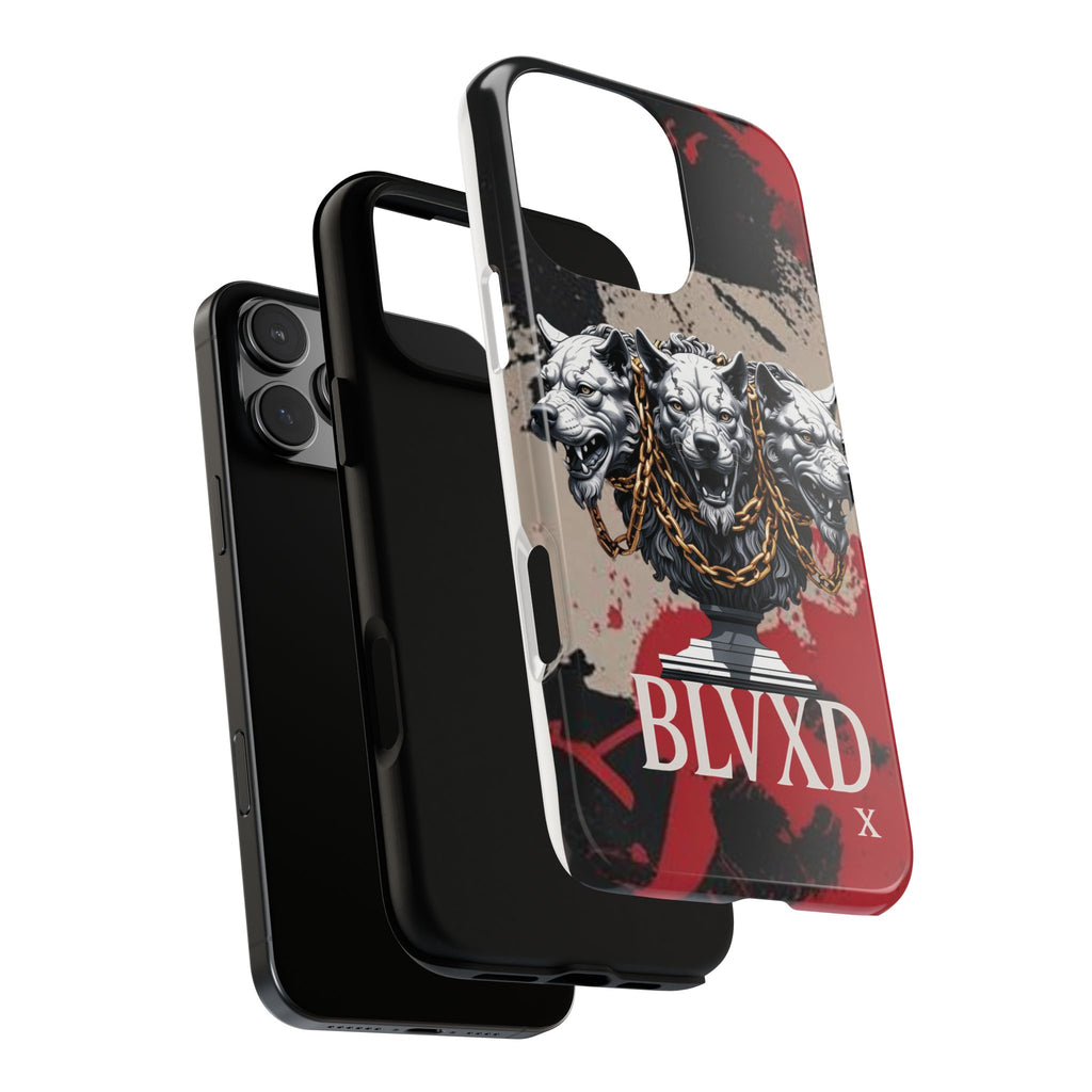 Bloody Cerberus Phone Case — Gothic 3-Headed Hellhound Phone Case