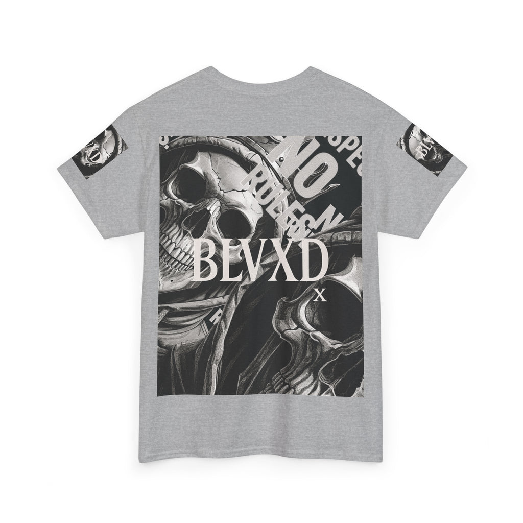 No Rules Skull T-Shirt  Gothic Streetwear Essential