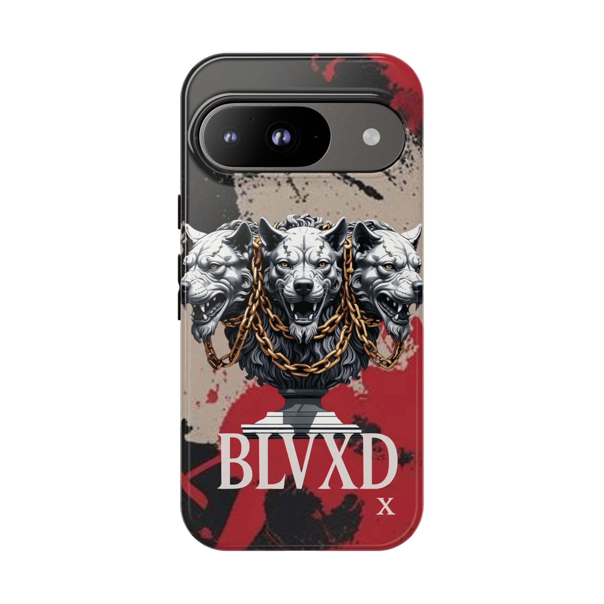 Bloody Cerberus Phone Case — Gothic 3-Headed Hellhound Phone Case