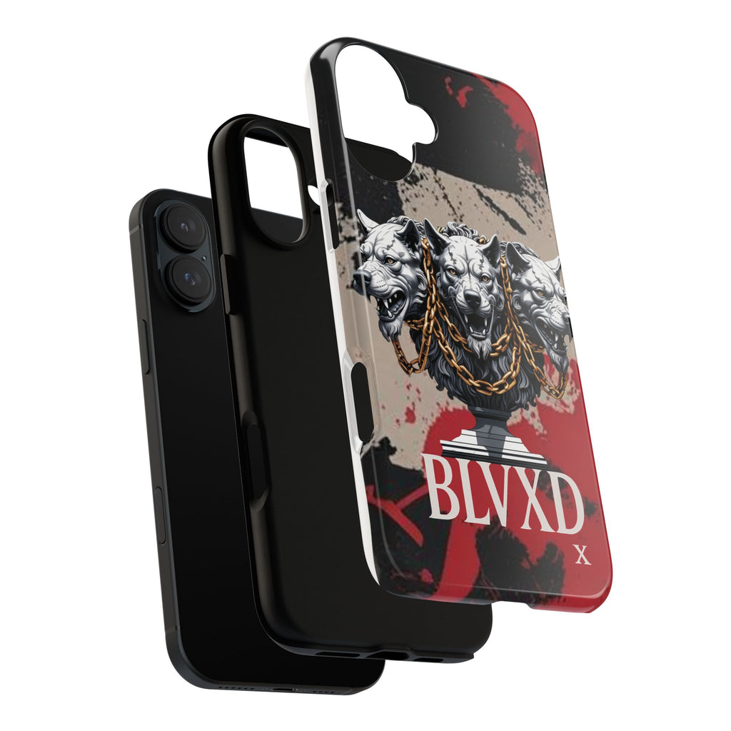 Bloody Cerberus Phone Case — Gothic 3-Headed Hellhound Phone Case