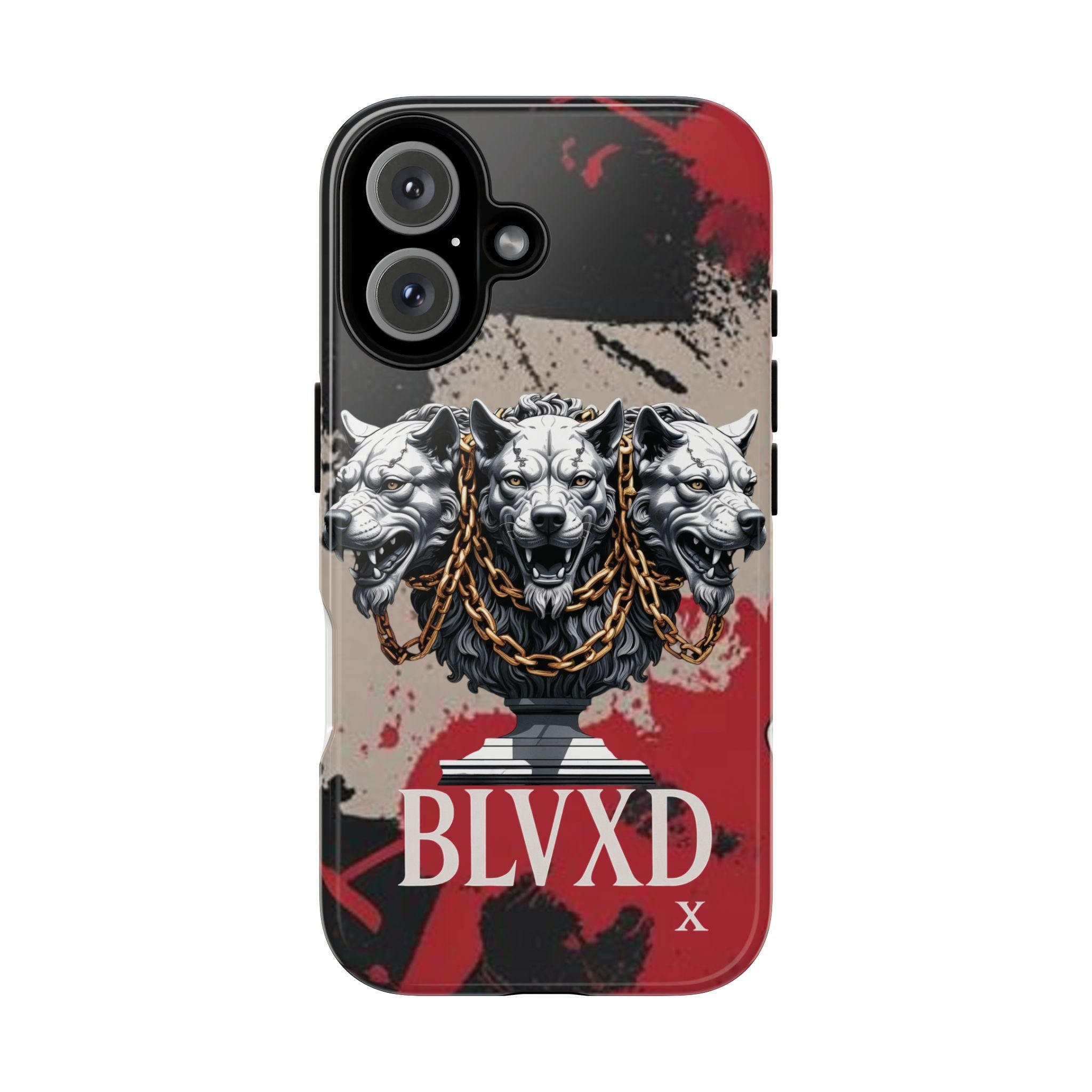 Bloody Cerberus Phone Case — Gothic 3-Headed Hellhound Phone Case