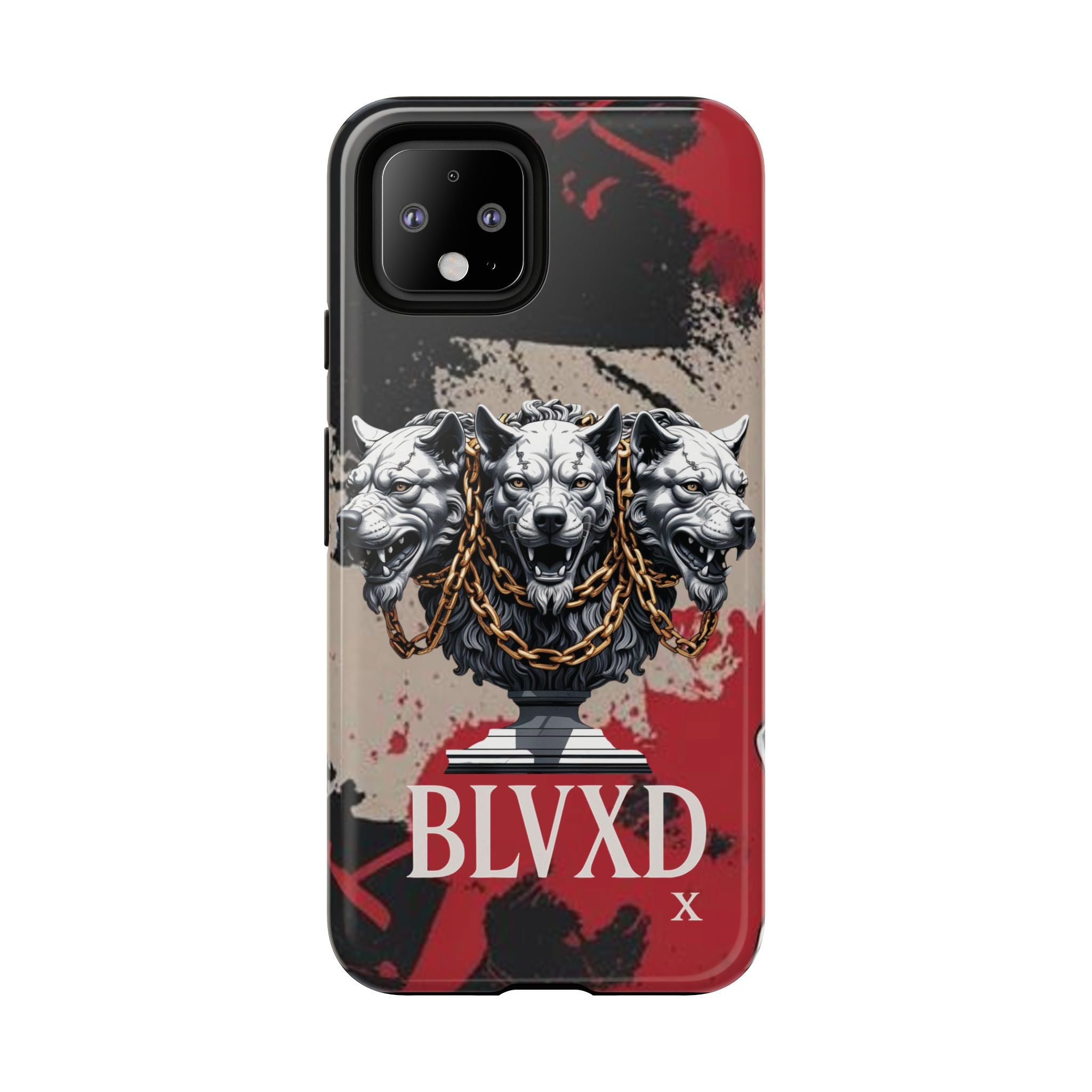 Bloody Cerberus Phone Case — Gothic 3-Headed Hellhound Phone Case