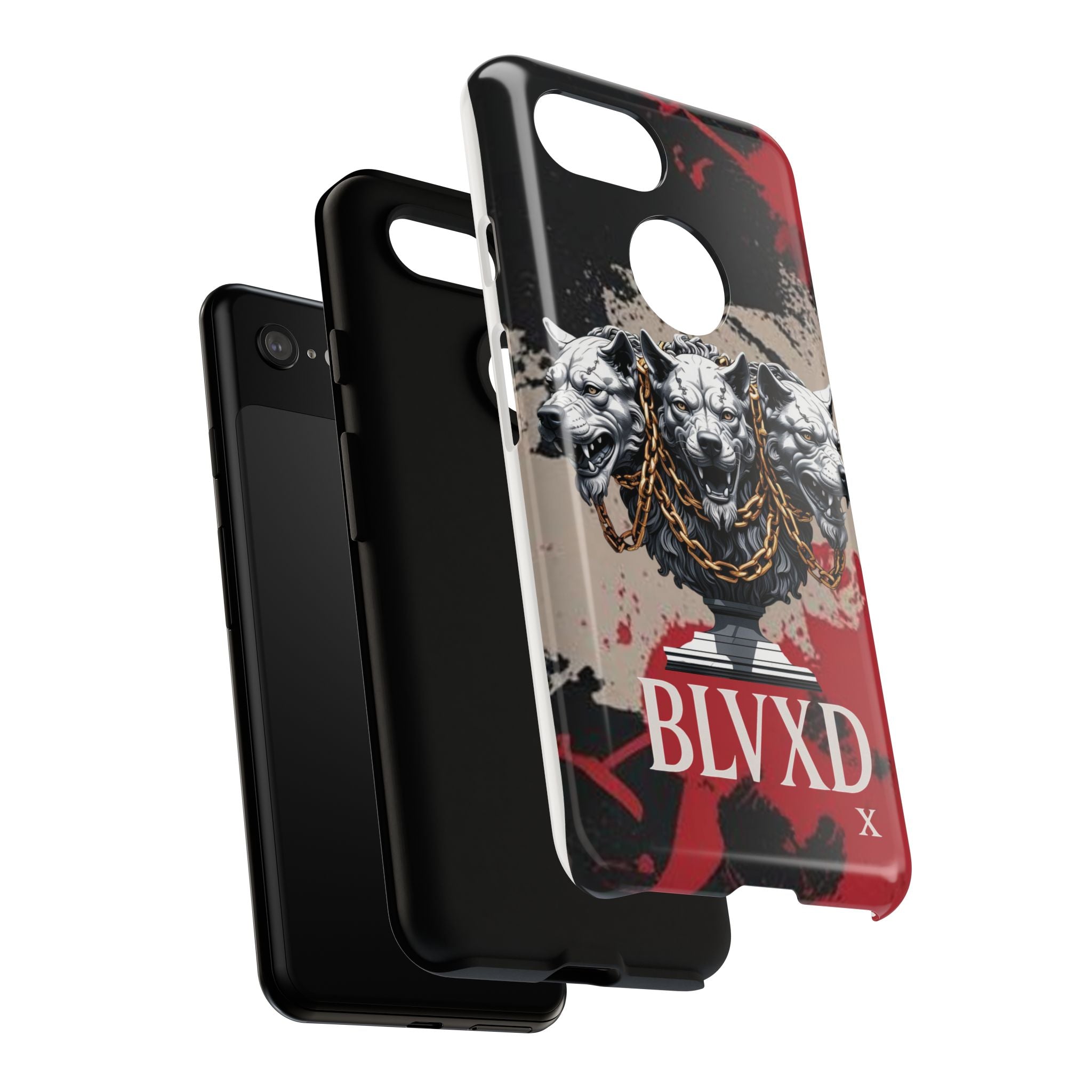 Bloody Cerberus Phone Case — Gothic 3-Headed Hellhound Phone Case