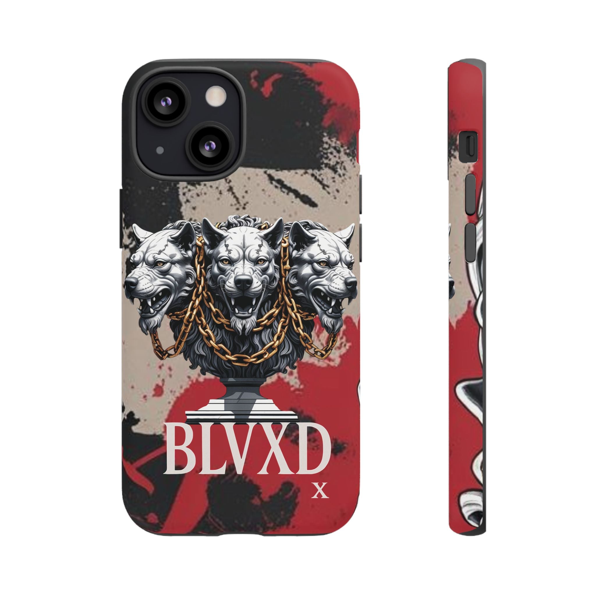 Bloody Cerberus Phone Case — Gothic 3-Headed Hellhound Phone Case