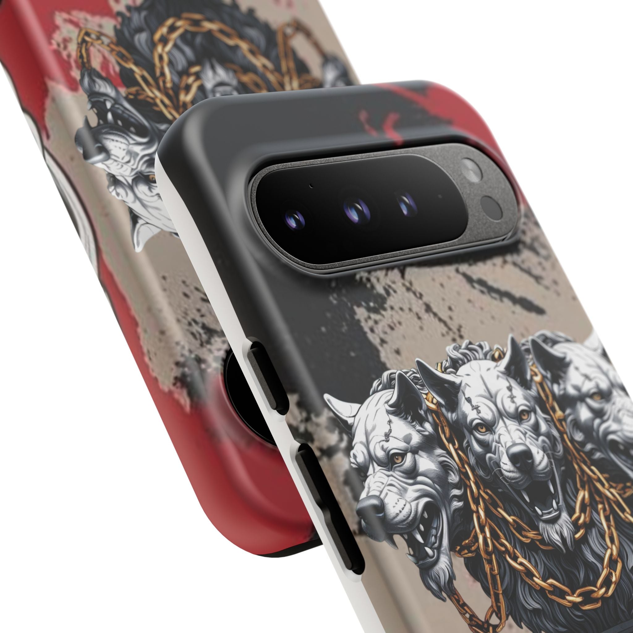 Bloody Cerberus Phone Case — Gothic 3-Headed Hellhound Phone Case