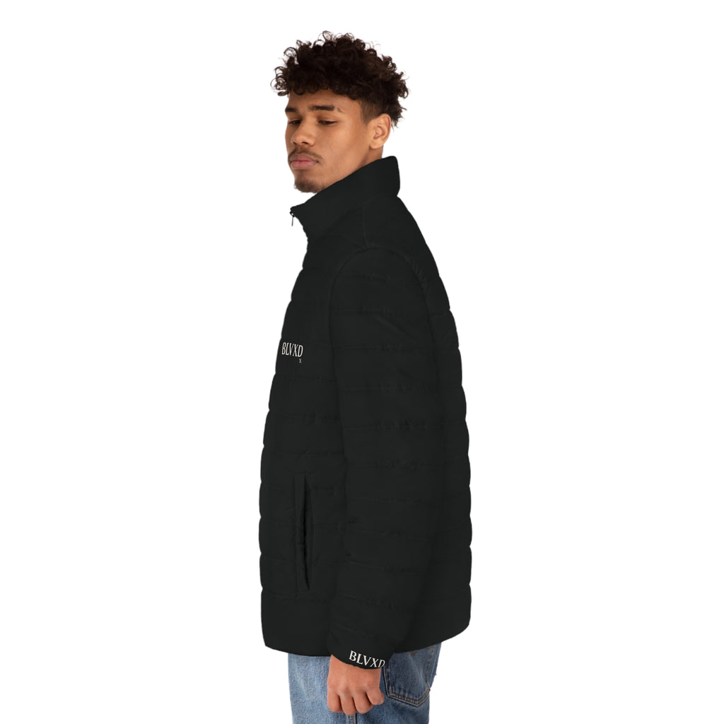 BLVXD Black Puffer Jacket Streetwear