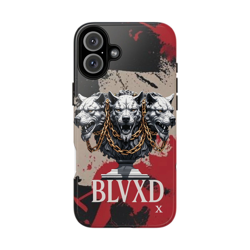 Bloody Cerberus Phone Case — Gothic 3-Headed Hellhound Phone Case