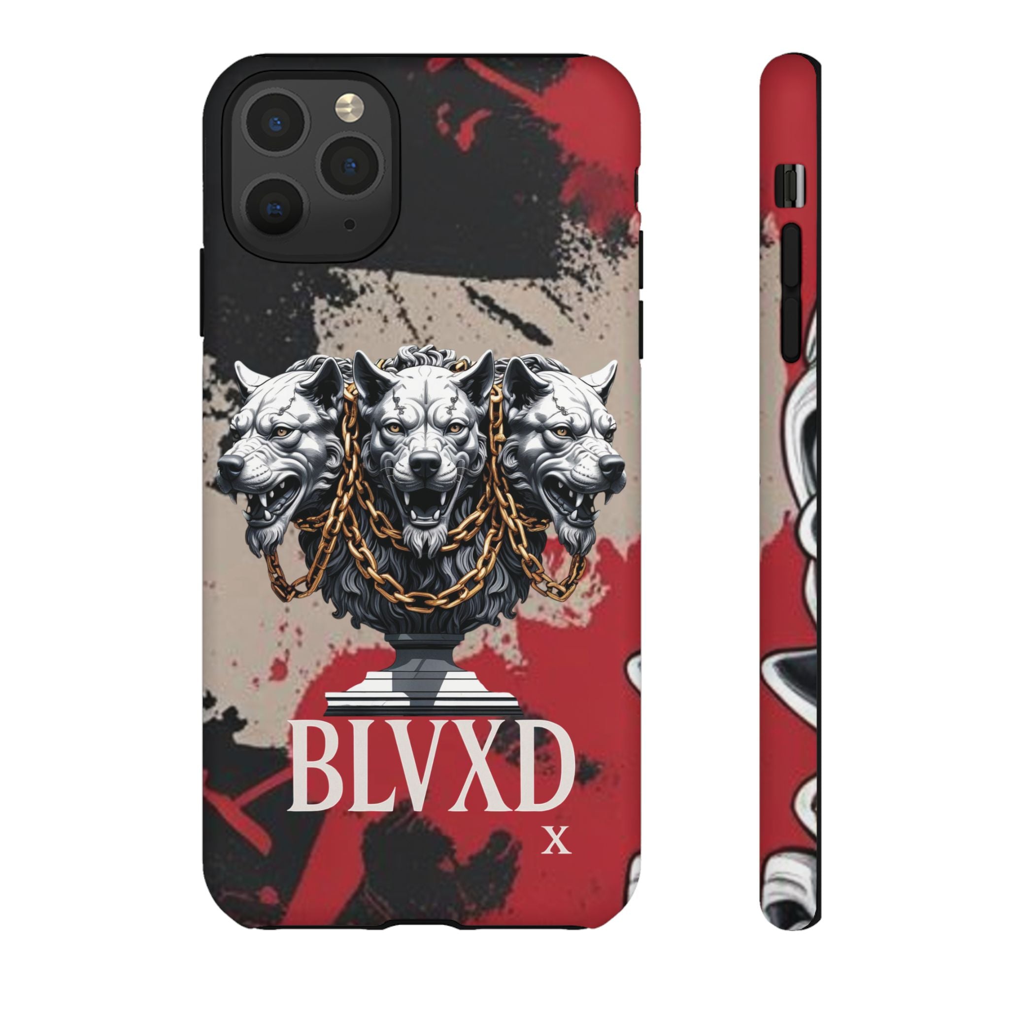 Bloody Cerberus Phone Case — Gothic 3-Headed Hellhound Phone Case