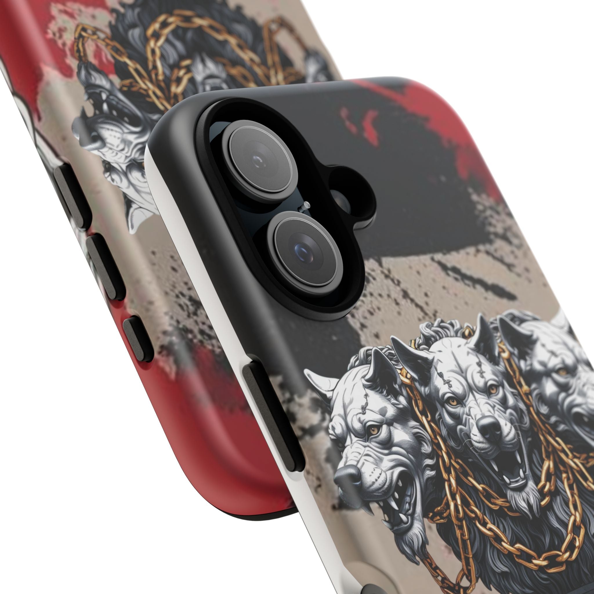 Bloody Cerberus Phone Case — Gothic 3-Headed Hellhound Phone Case