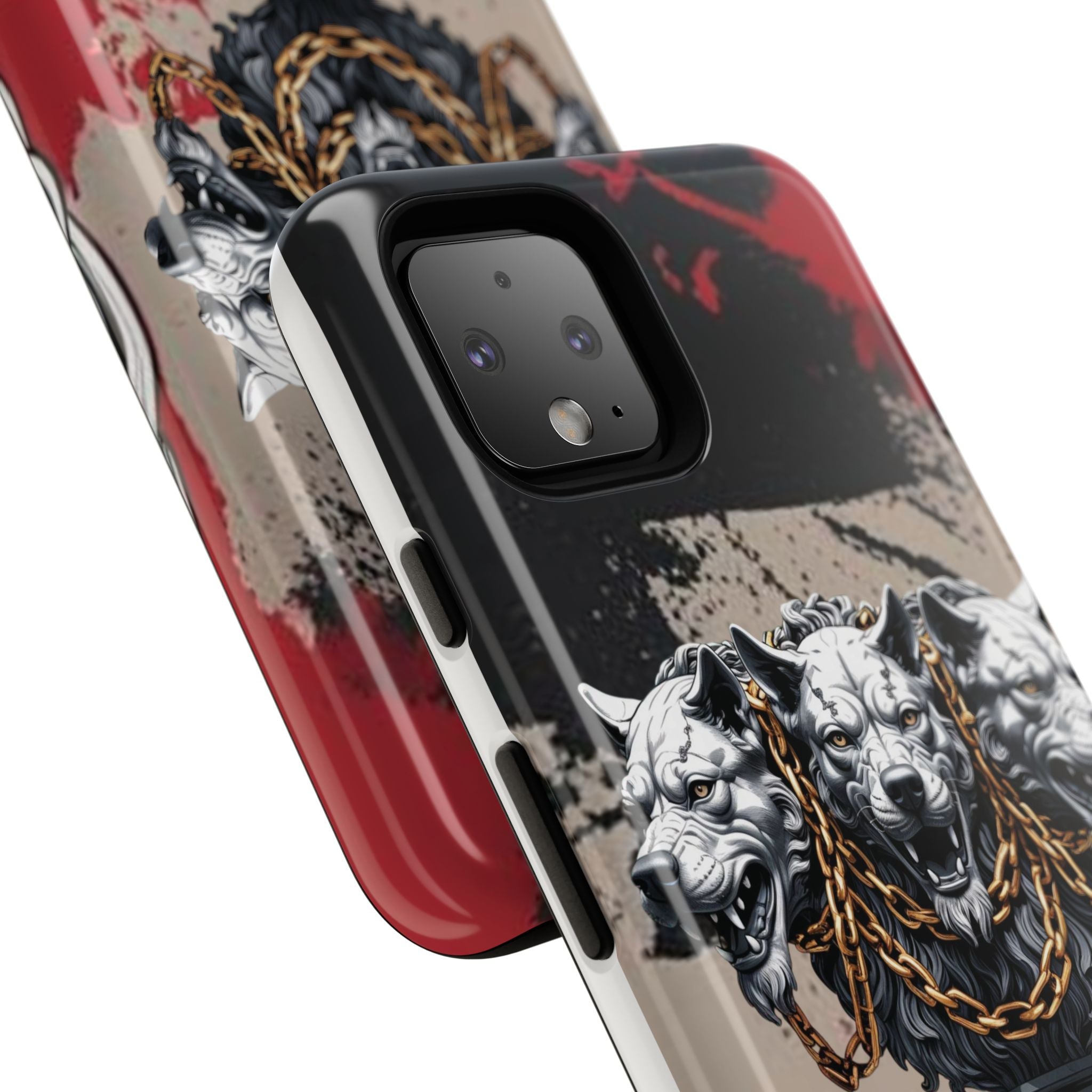 Bloody Cerberus Phone Case — Gothic 3-Headed Hellhound Phone Case