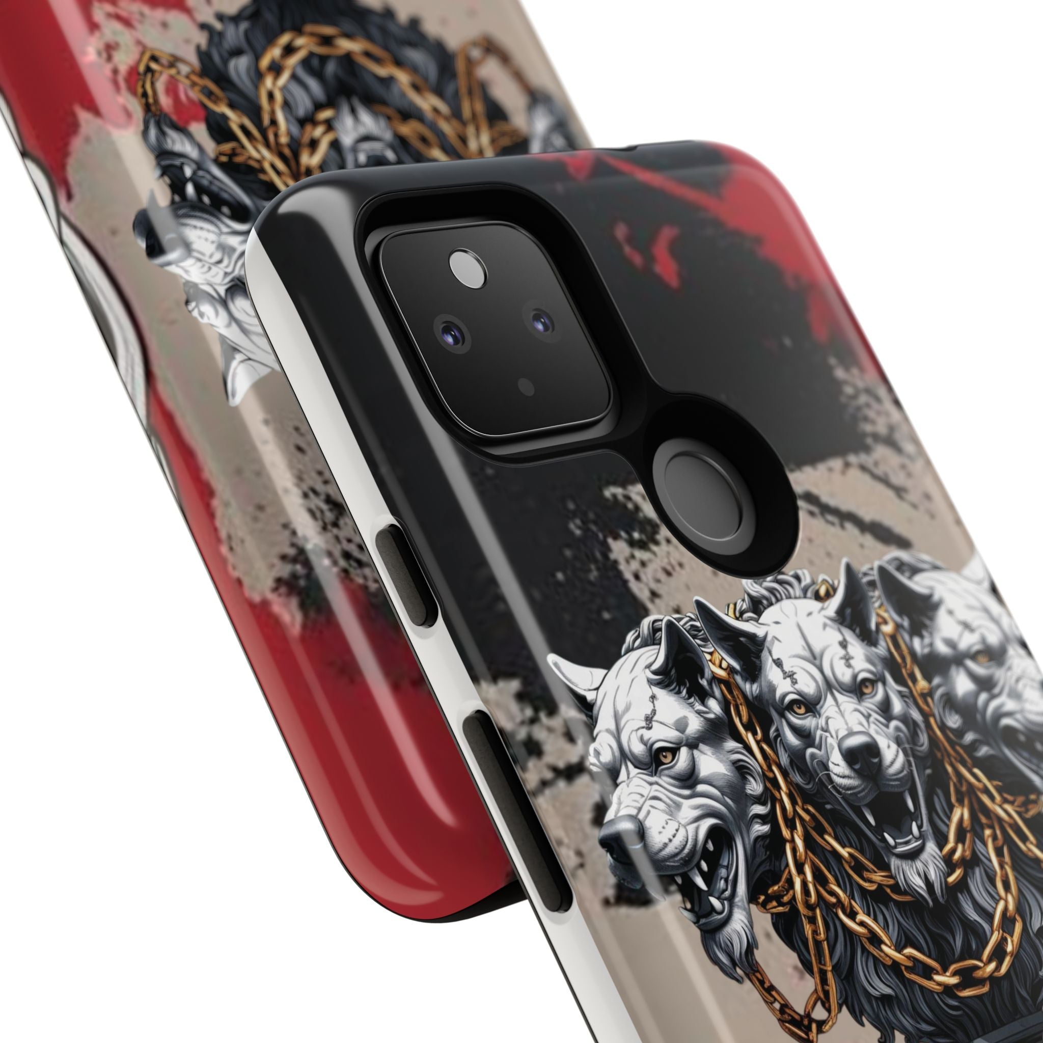 Bloody Cerberus Phone Case — Gothic 3-Headed Hellhound Phone Case