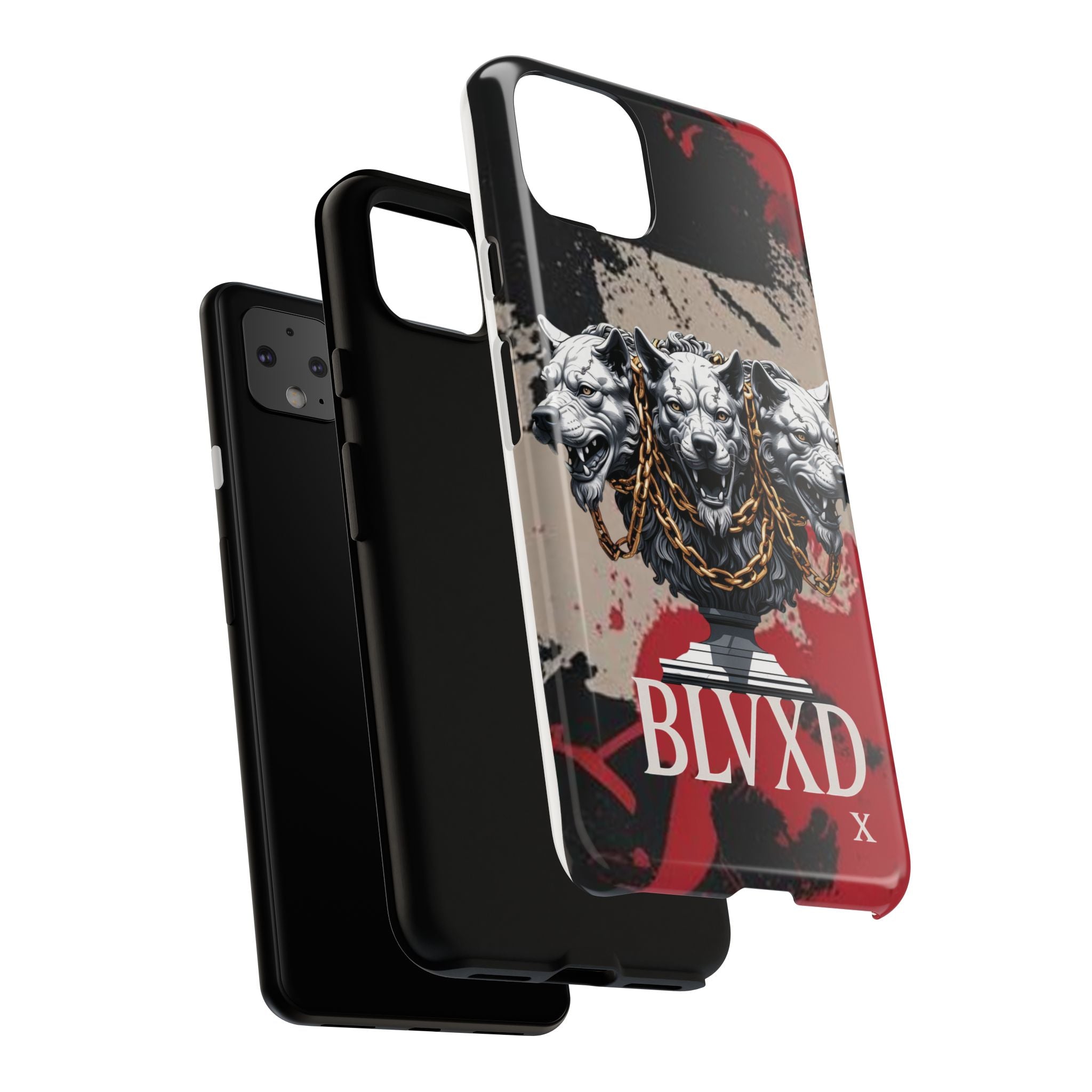 Bloody Cerberus Phone Case — Gothic 3-Headed Hellhound Phone Case