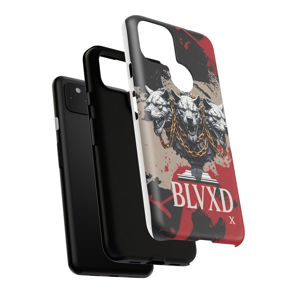 Bloody Cerberus Phone Case — Gothic 3-Headed Hellhound Phone Case