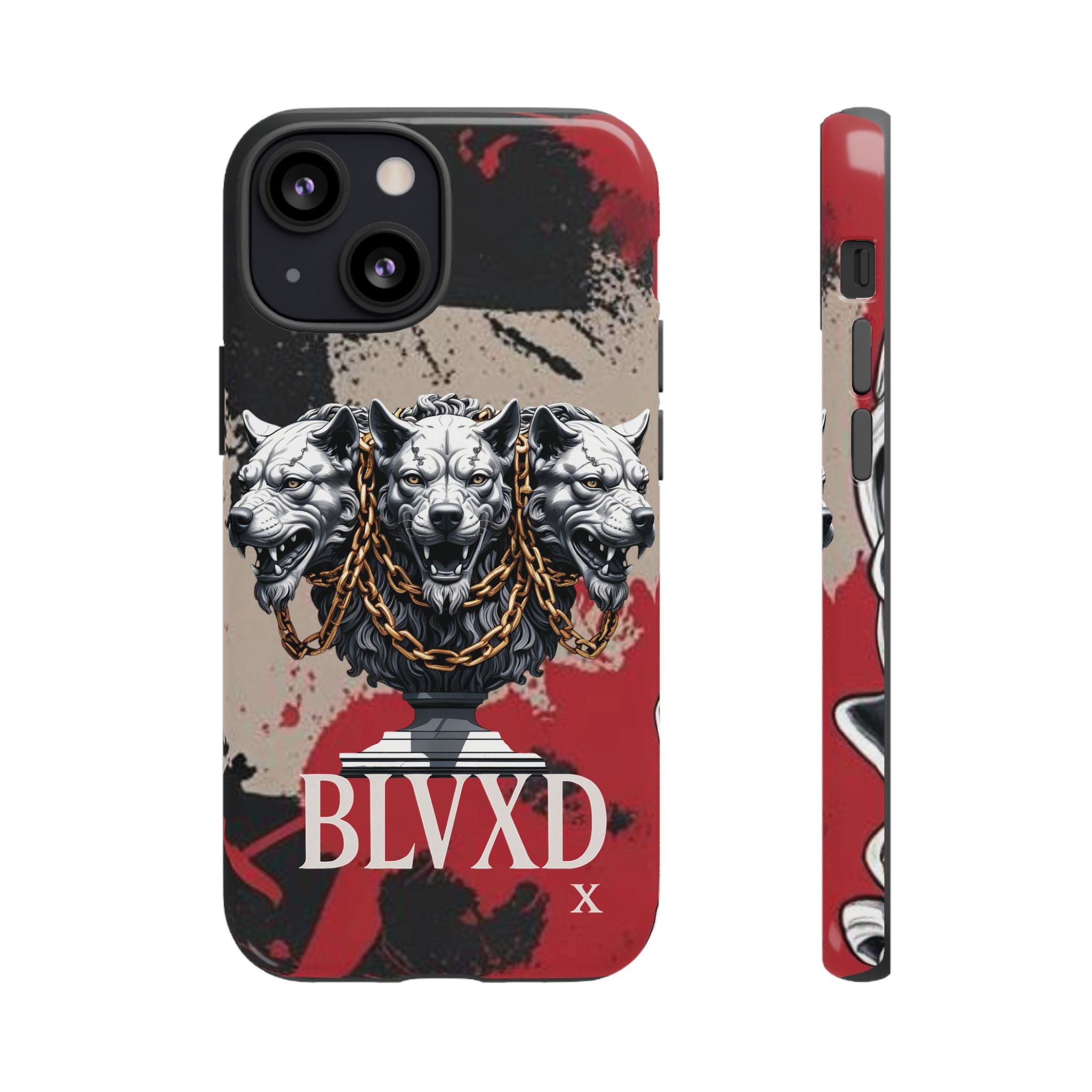 Bloody Cerberus Phone Case — Gothic 3-Headed Hellhound Phone Case