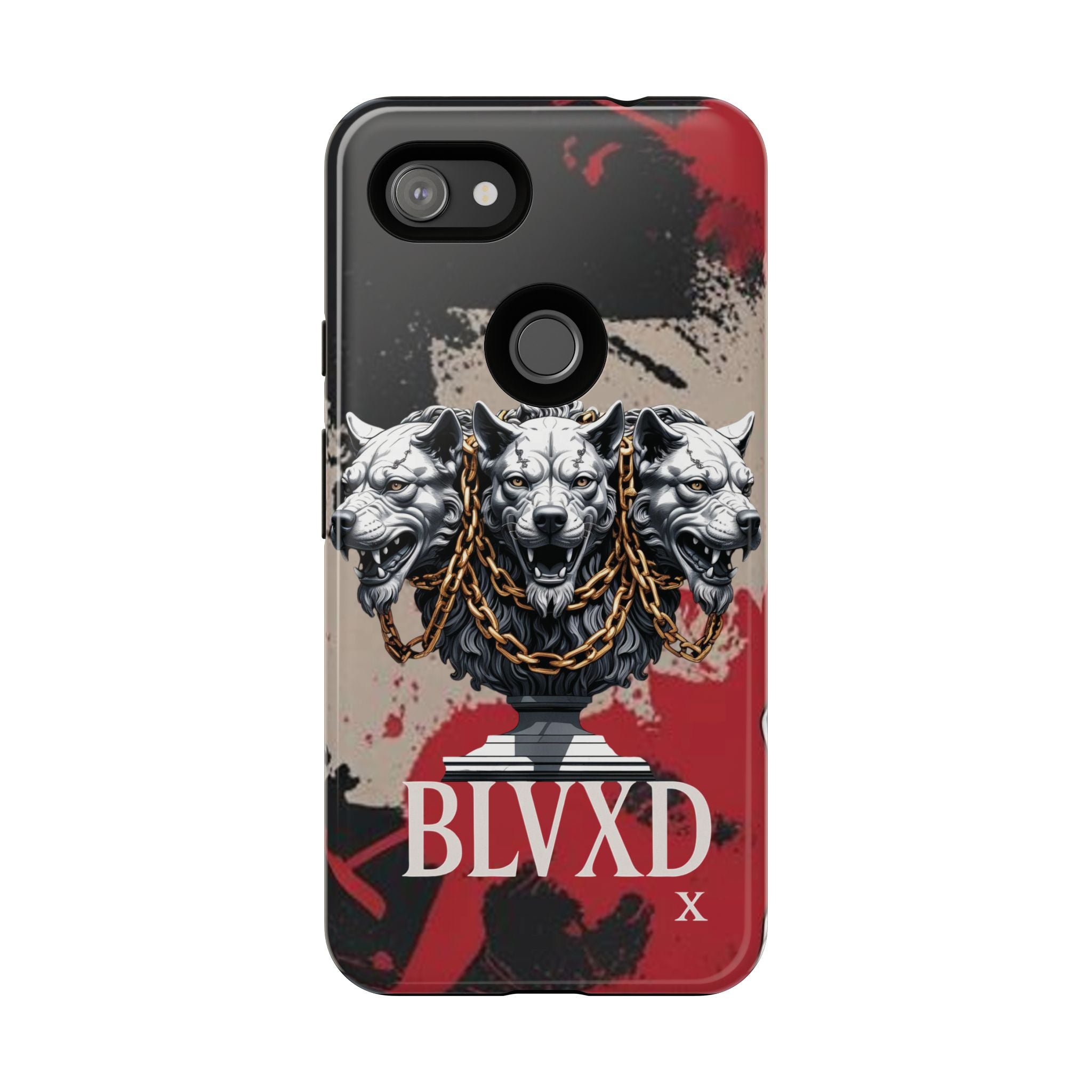 Bloody Cerberus Phone Case — Gothic 3-Headed Hellhound Phone Case
