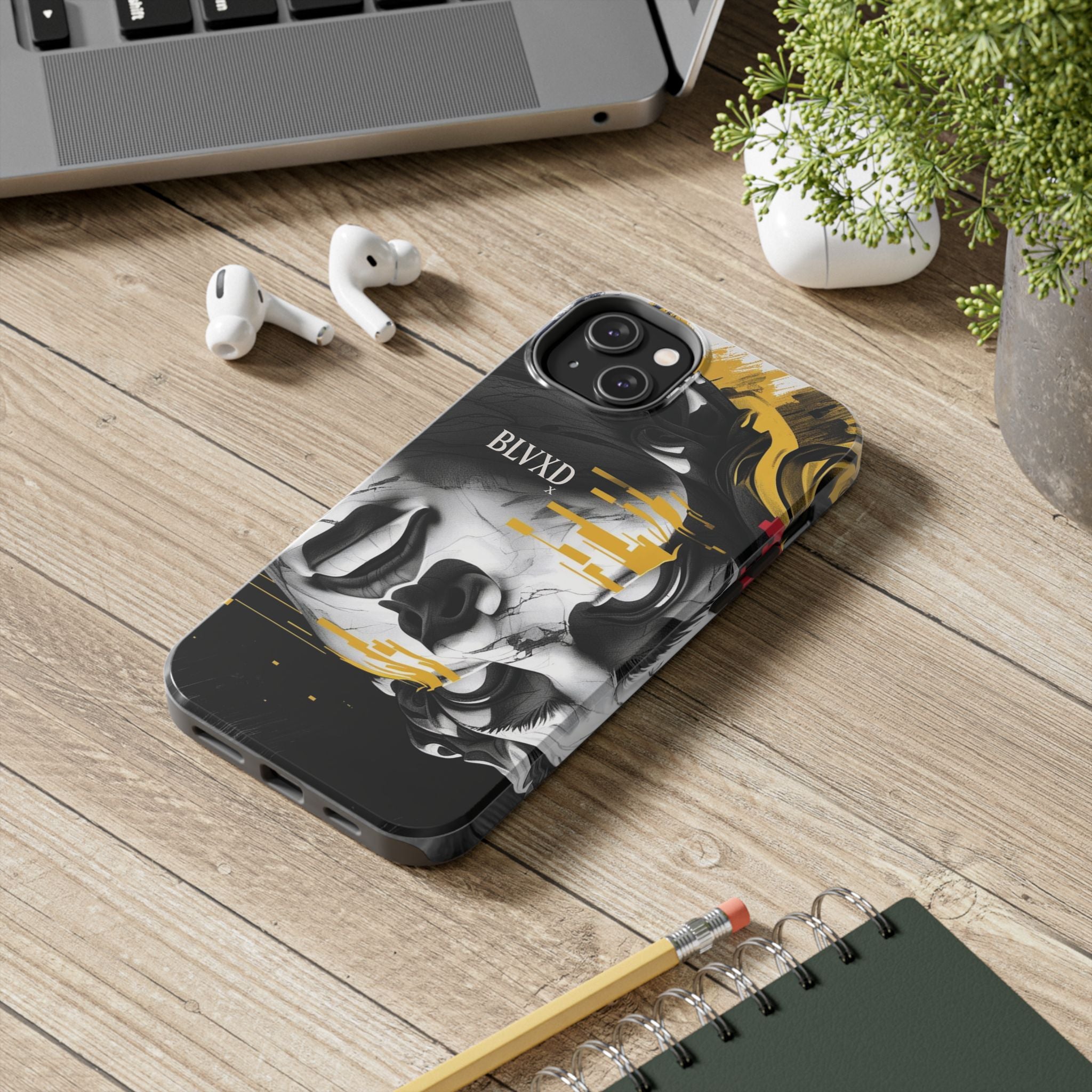BLVXD X Golden Tears iPhone Case  Streetwear Art Phone Case
