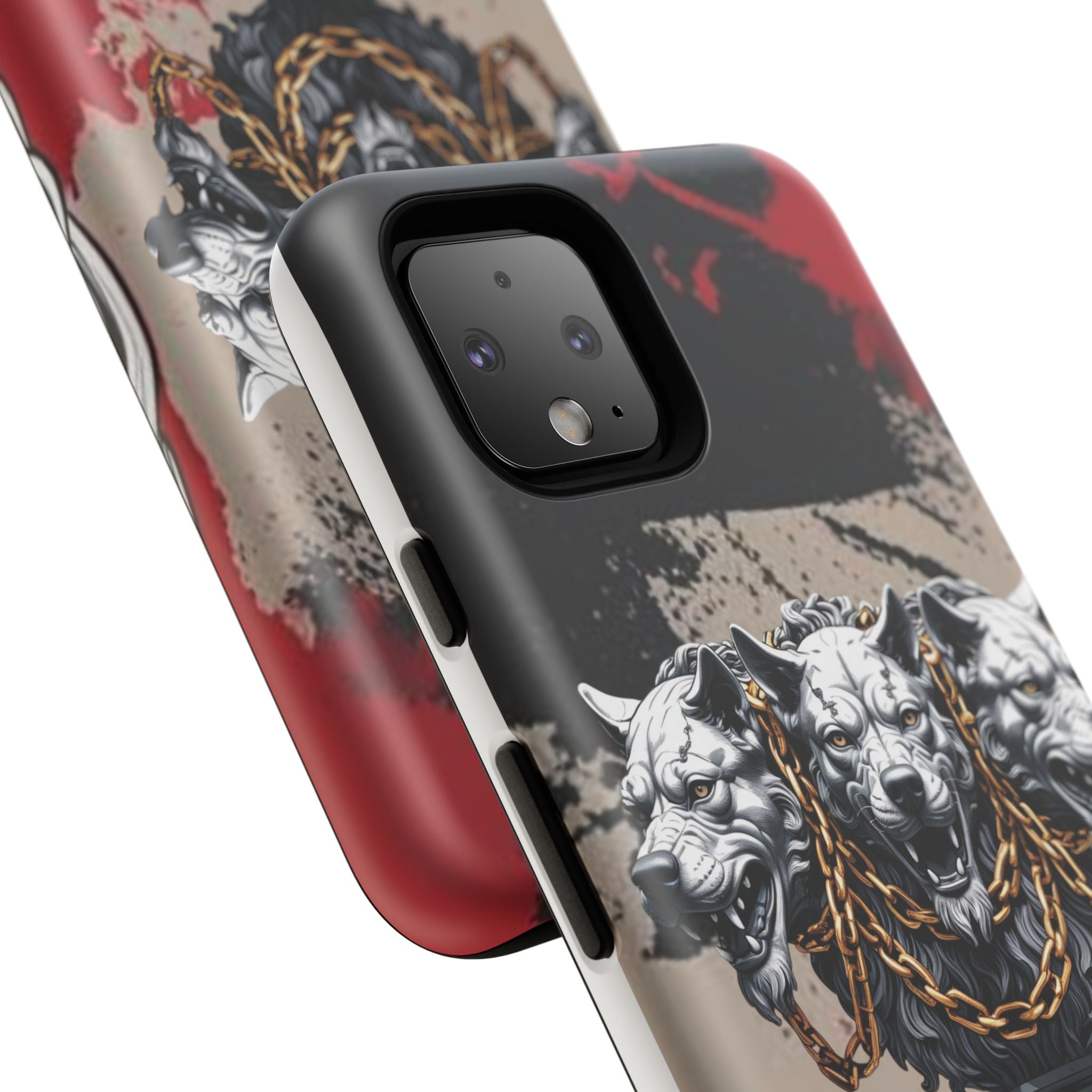 Bloody Cerberus Phone Case — Gothic 3-Headed Hellhound Phone Case