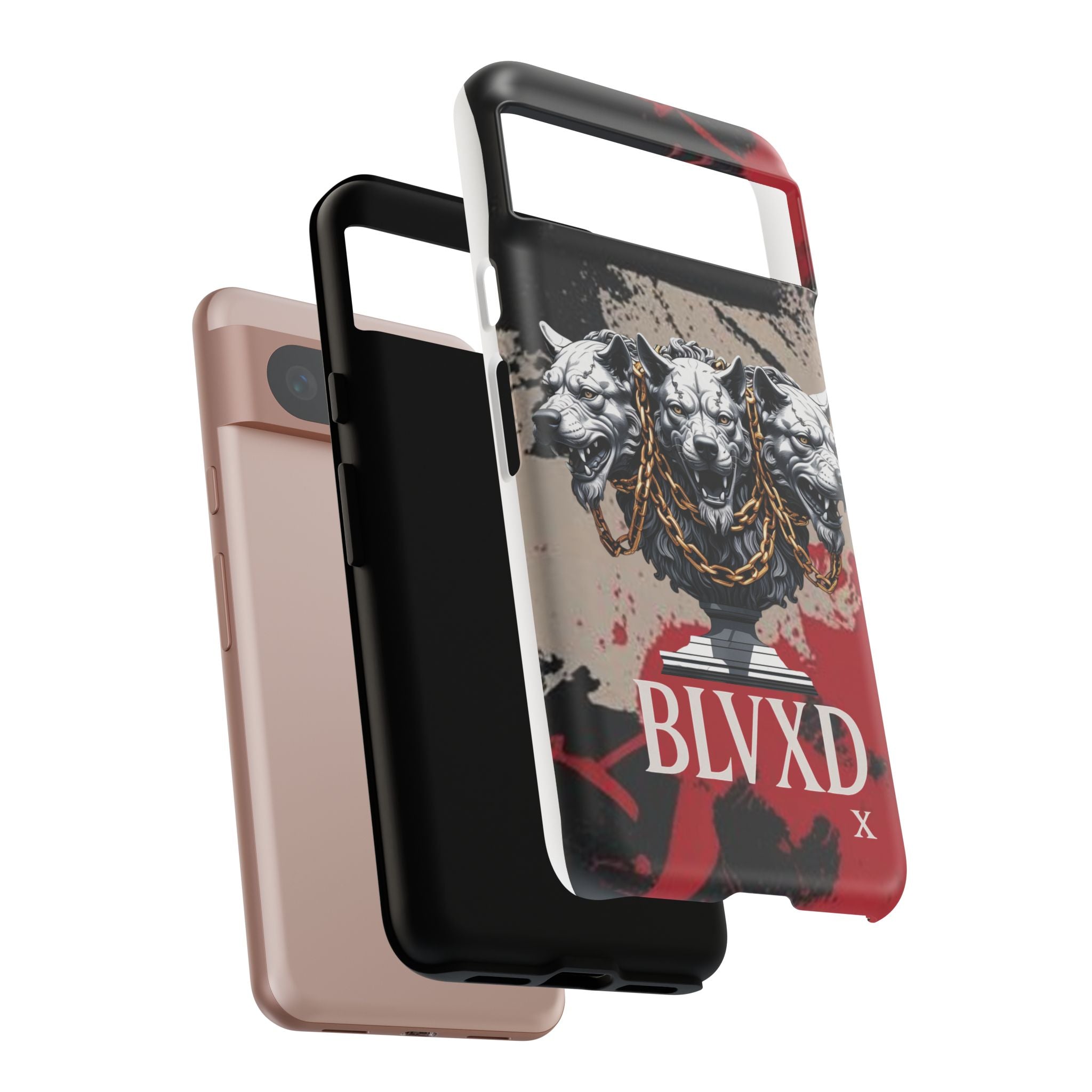 Bloody Cerberus Phone Case — Gothic 3-Headed Hellhound Phone Case