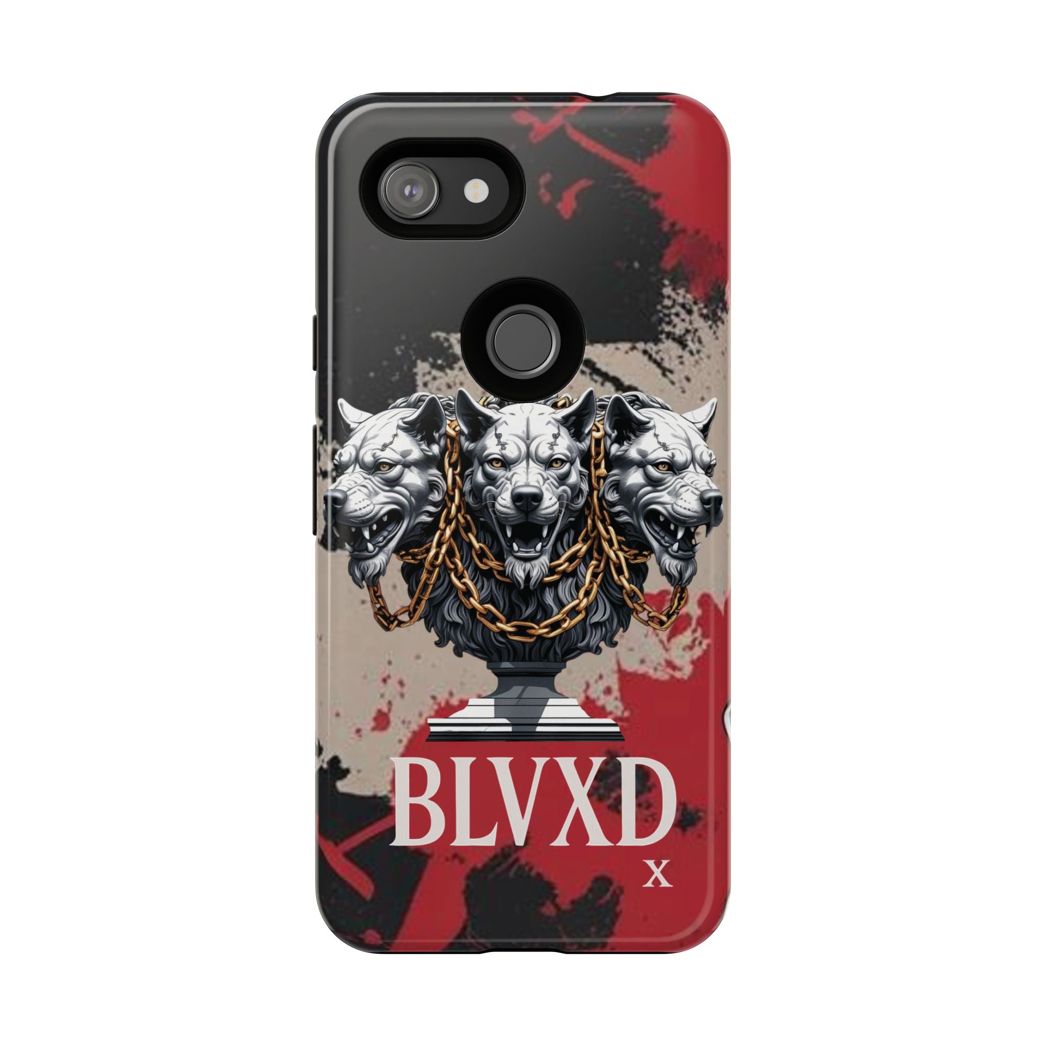 Bloody Cerberus Phone Case — Gothic 3-Headed Hellhound Phone Case