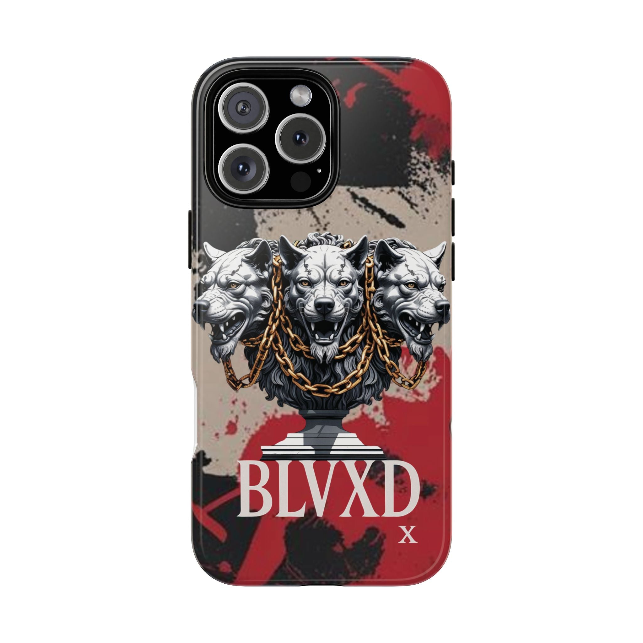 Bloody Cerberus Phone Case — Gothic 3-Headed Hellhound Phone Case
