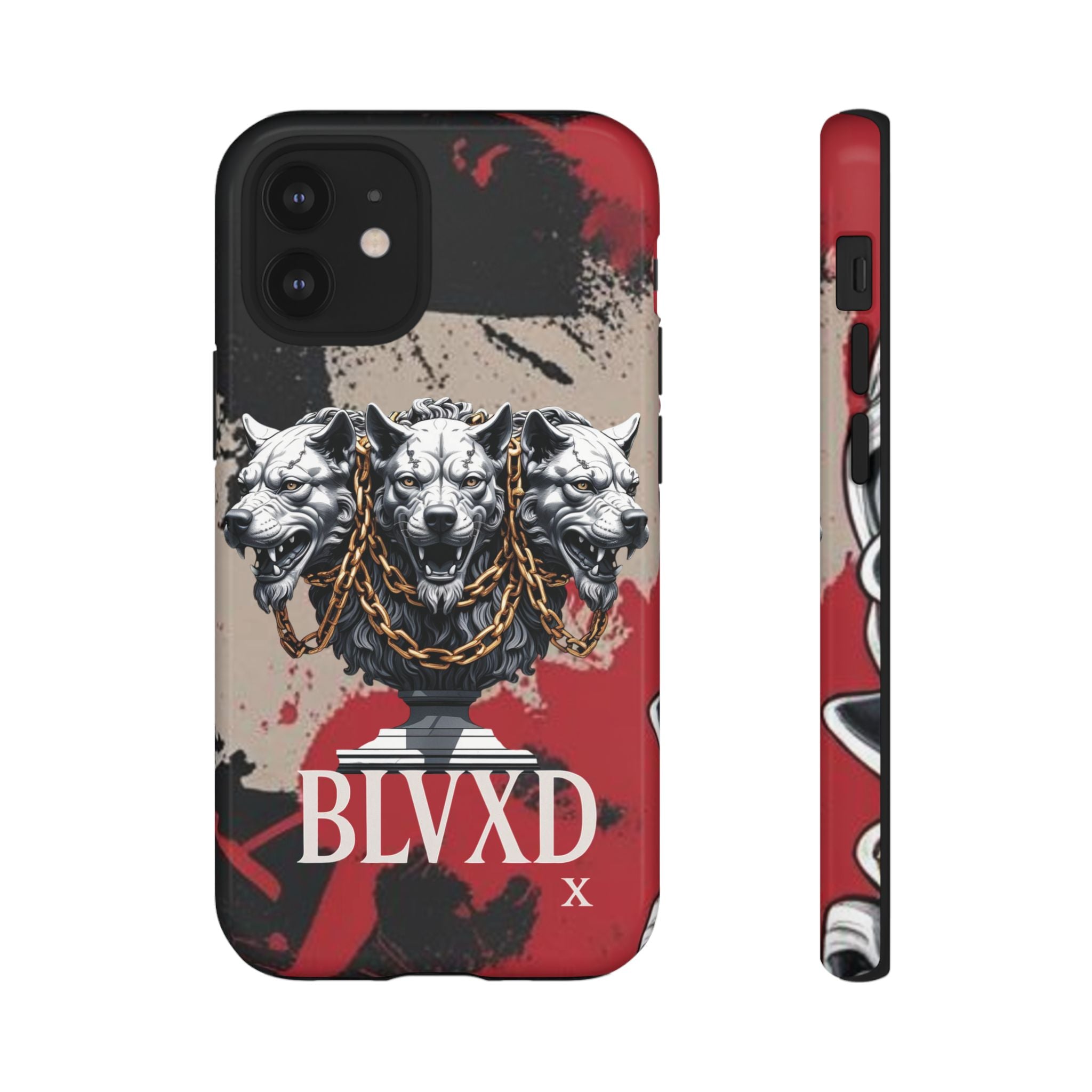 Bloody Cerberus Phone Case — Gothic 3-Headed Hellhound Phone Case