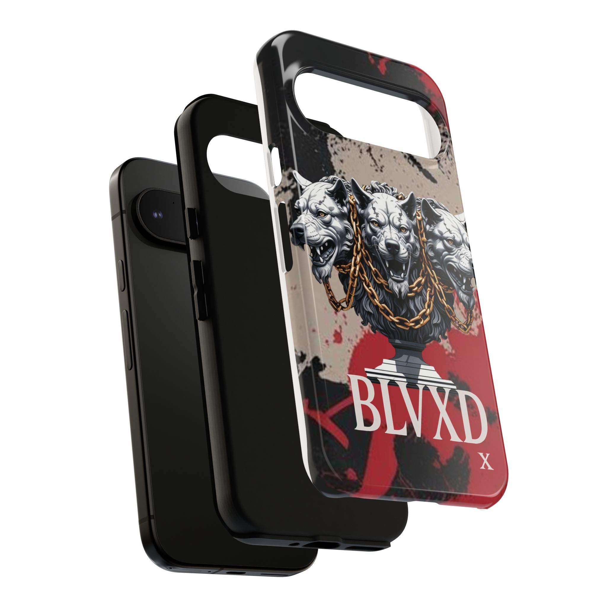 Bloody Cerberus Phone Case — Gothic 3-Headed Hellhound Phone Case