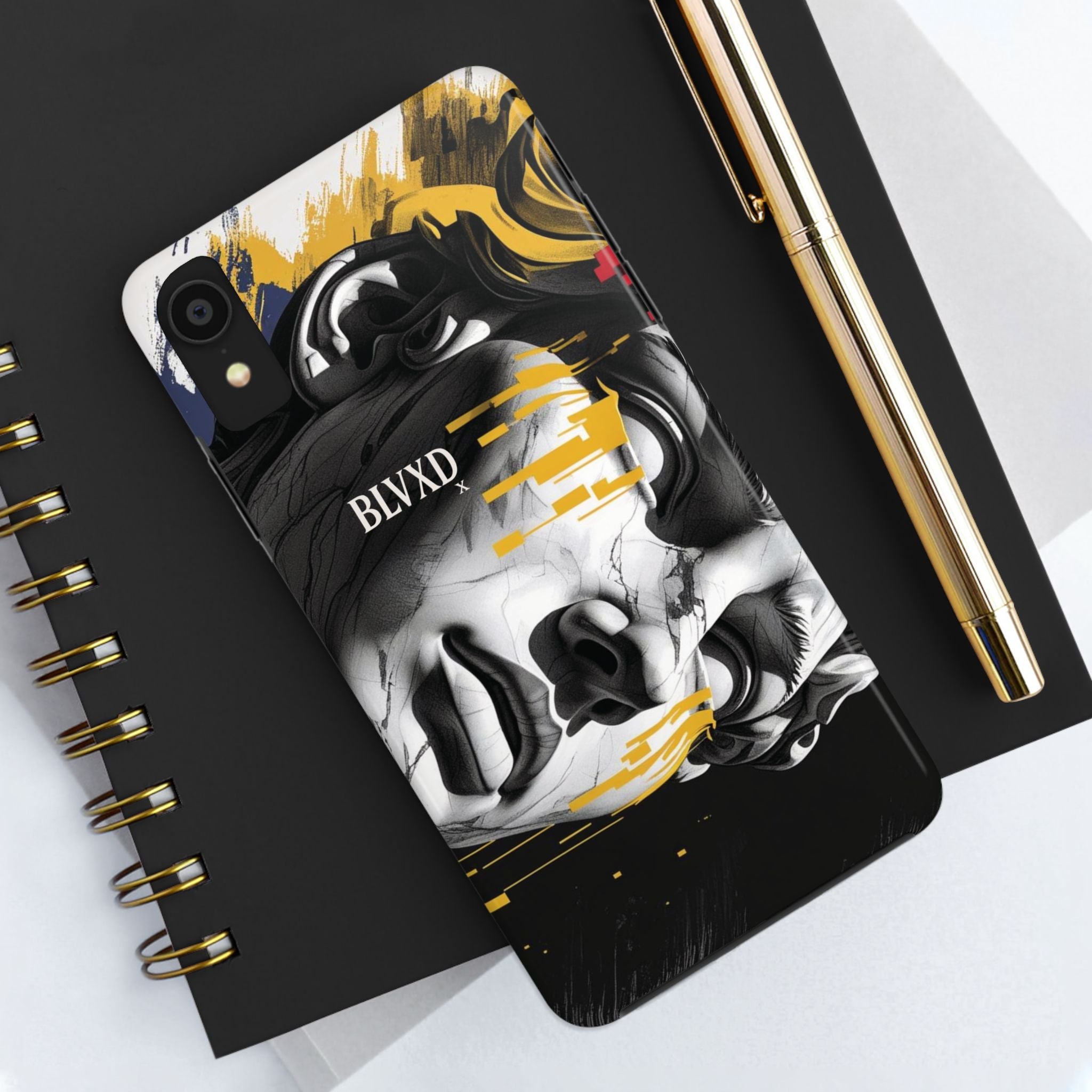 BLVXD X Golden Tears iPhone Case  Streetwear Art Phone Case
