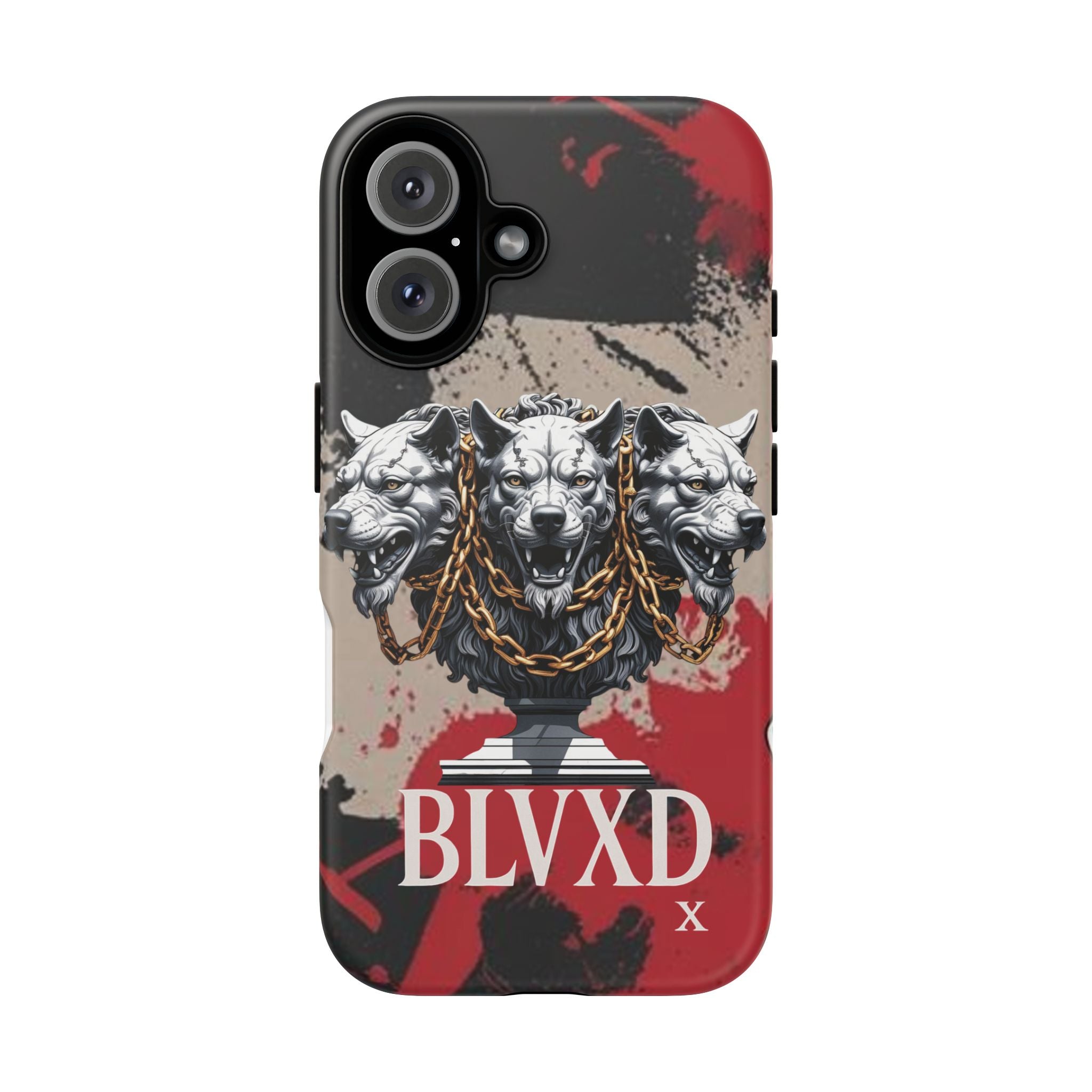 Bloody Cerberus Phone Case — Gothic 3-Headed Hellhound Phone Case