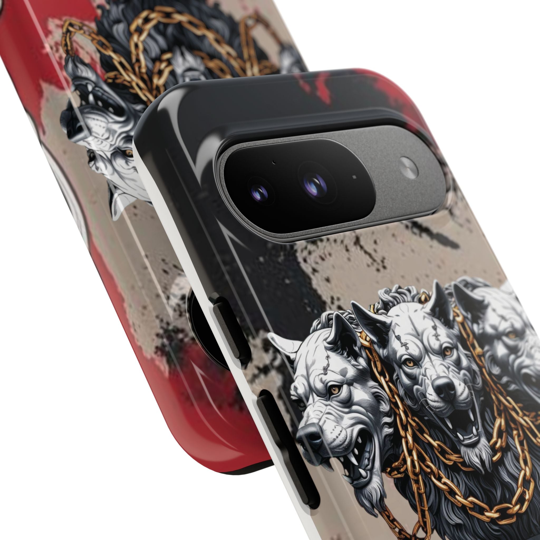 Bloody Cerberus Phone Case — Gothic 3-Headed Hellhound Phone Case