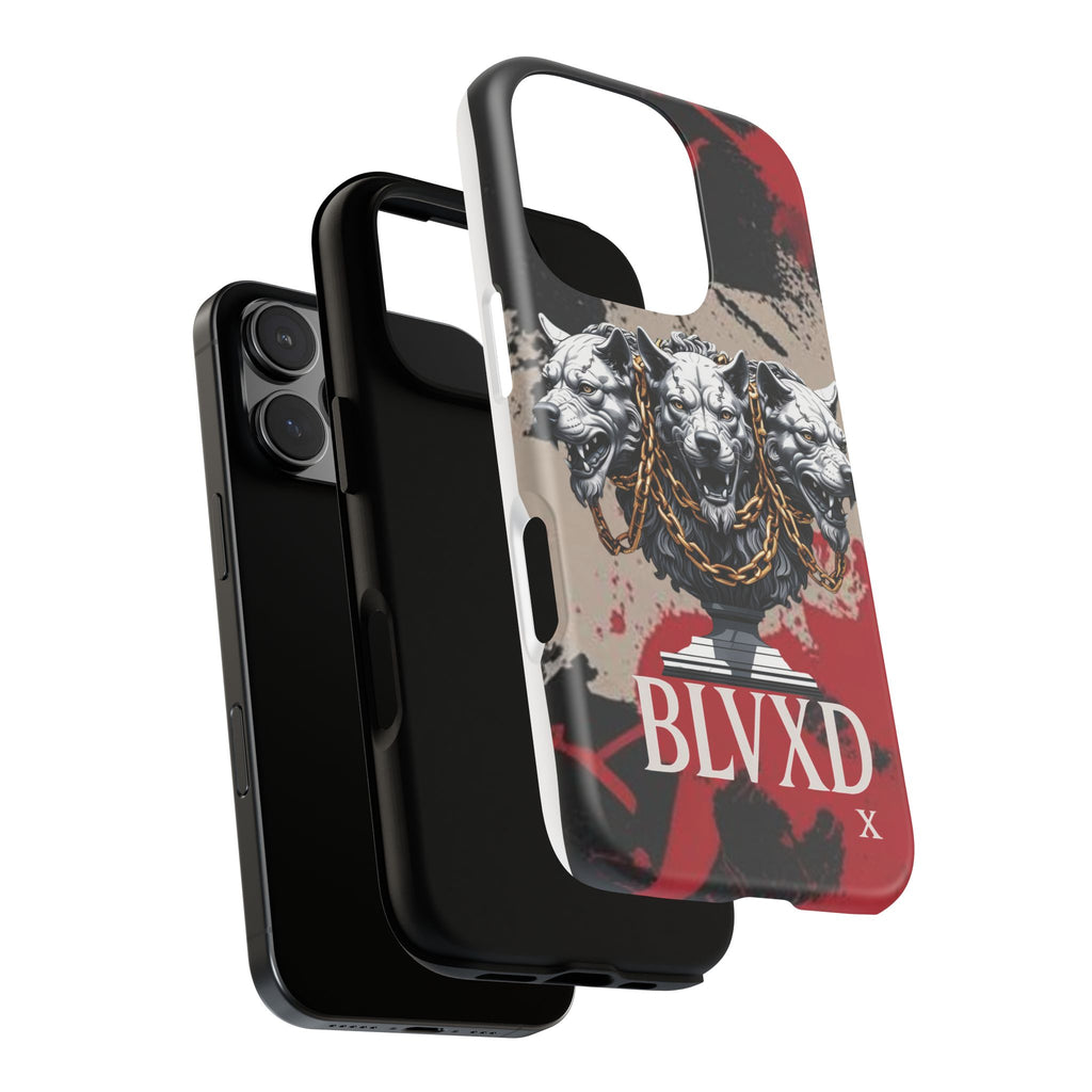 Bloody Cerberus Phone Case — Gothic 3-Headed Hellhound Phone Case