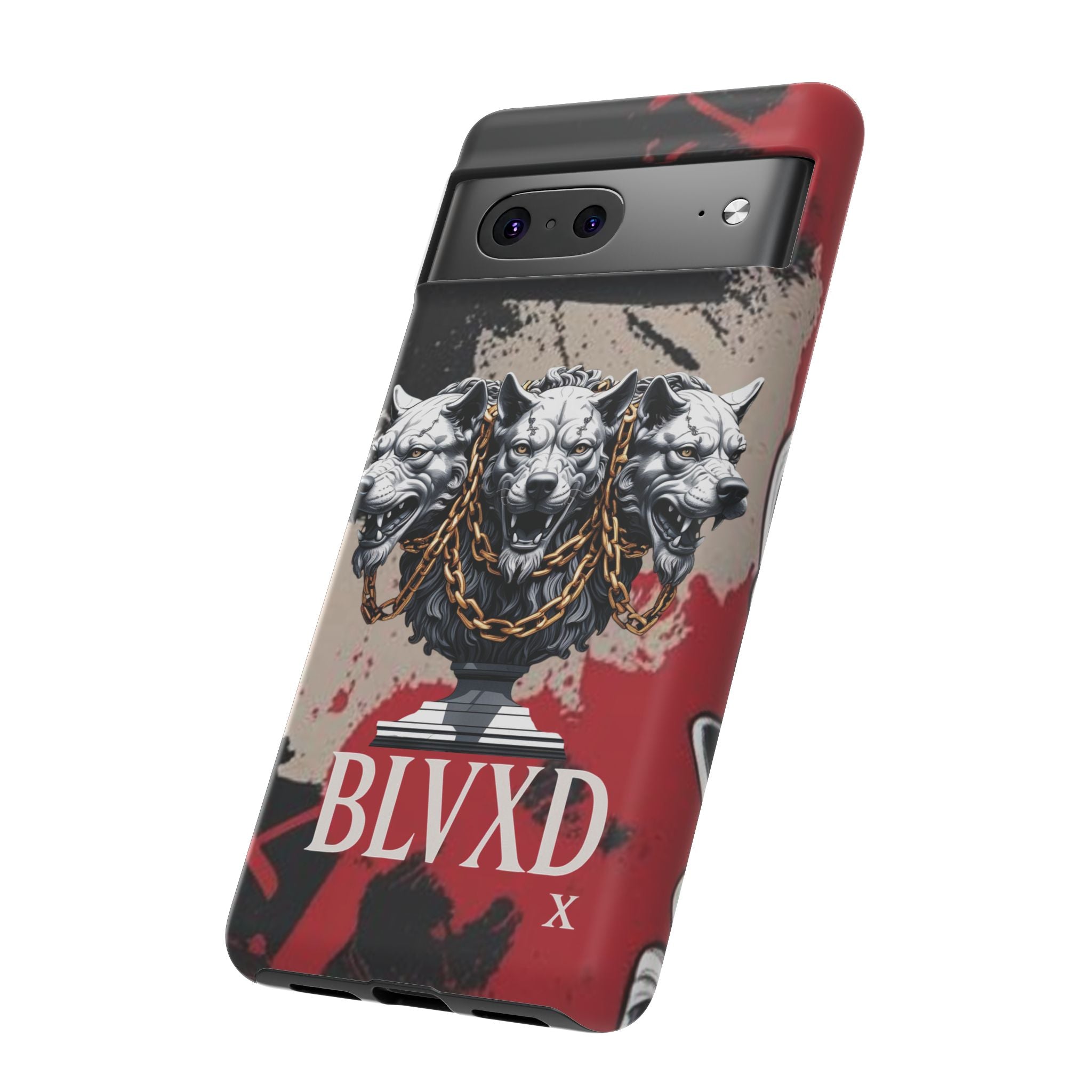 Bloody Cerberus Phone Case — Gothic 3-Headed Hellhound Phone Case